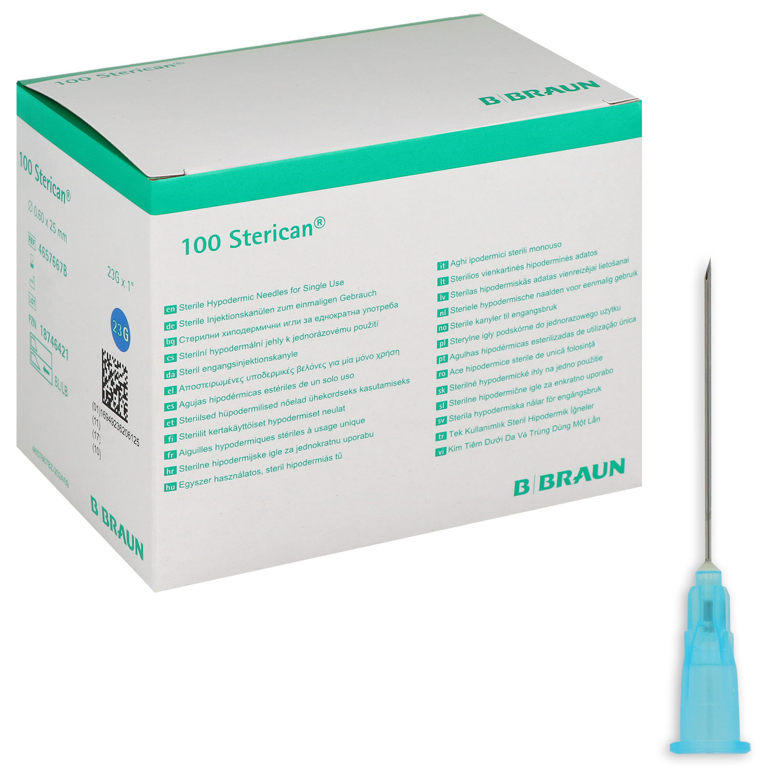Sterican Standardgrößen 23 G blau - 0.60 x 25 mm (100 St.)