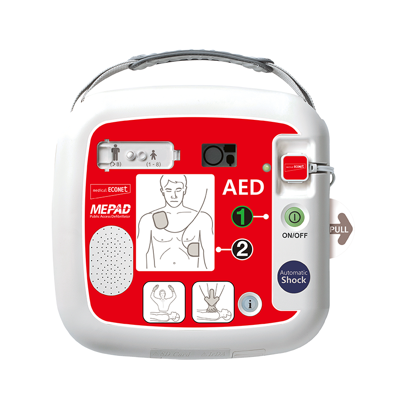 Medical Econet ME PAD Vollautomatischer Defibrillator