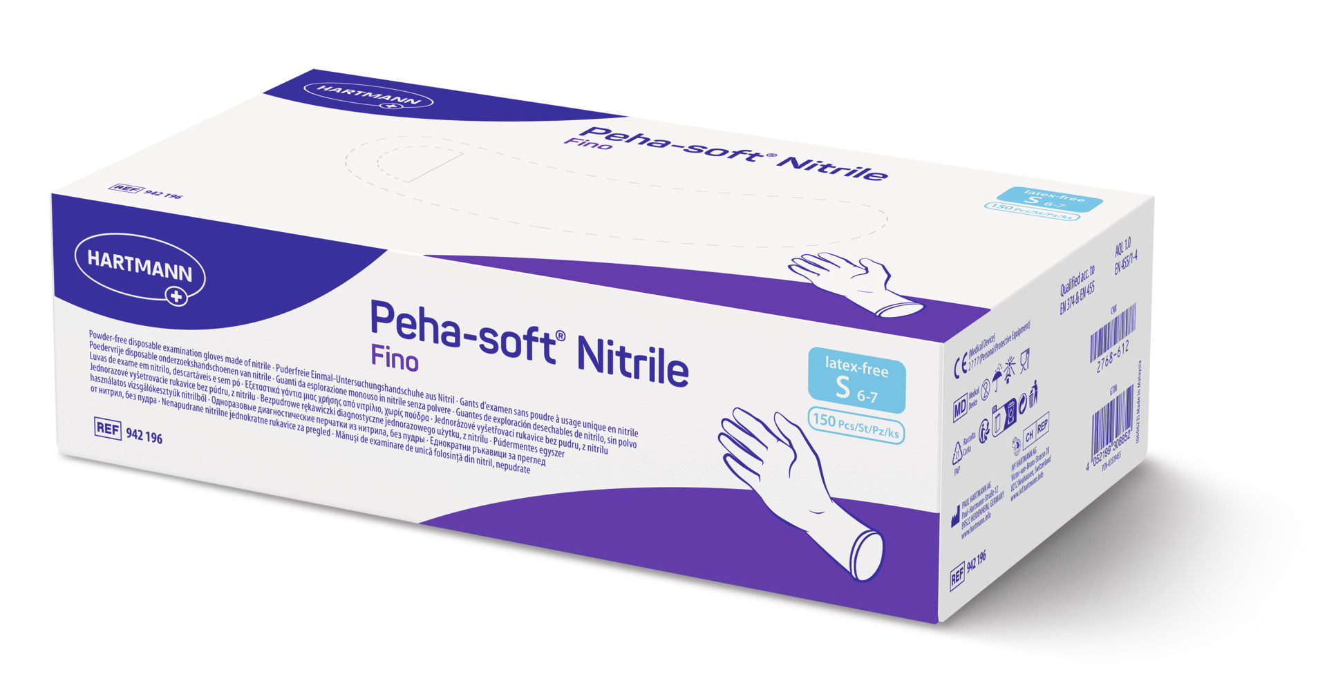 Peha-soft nitrile fino - puderfrei, latexfrei Peha-soft nitrile fino - puderfrei, latexfrei
