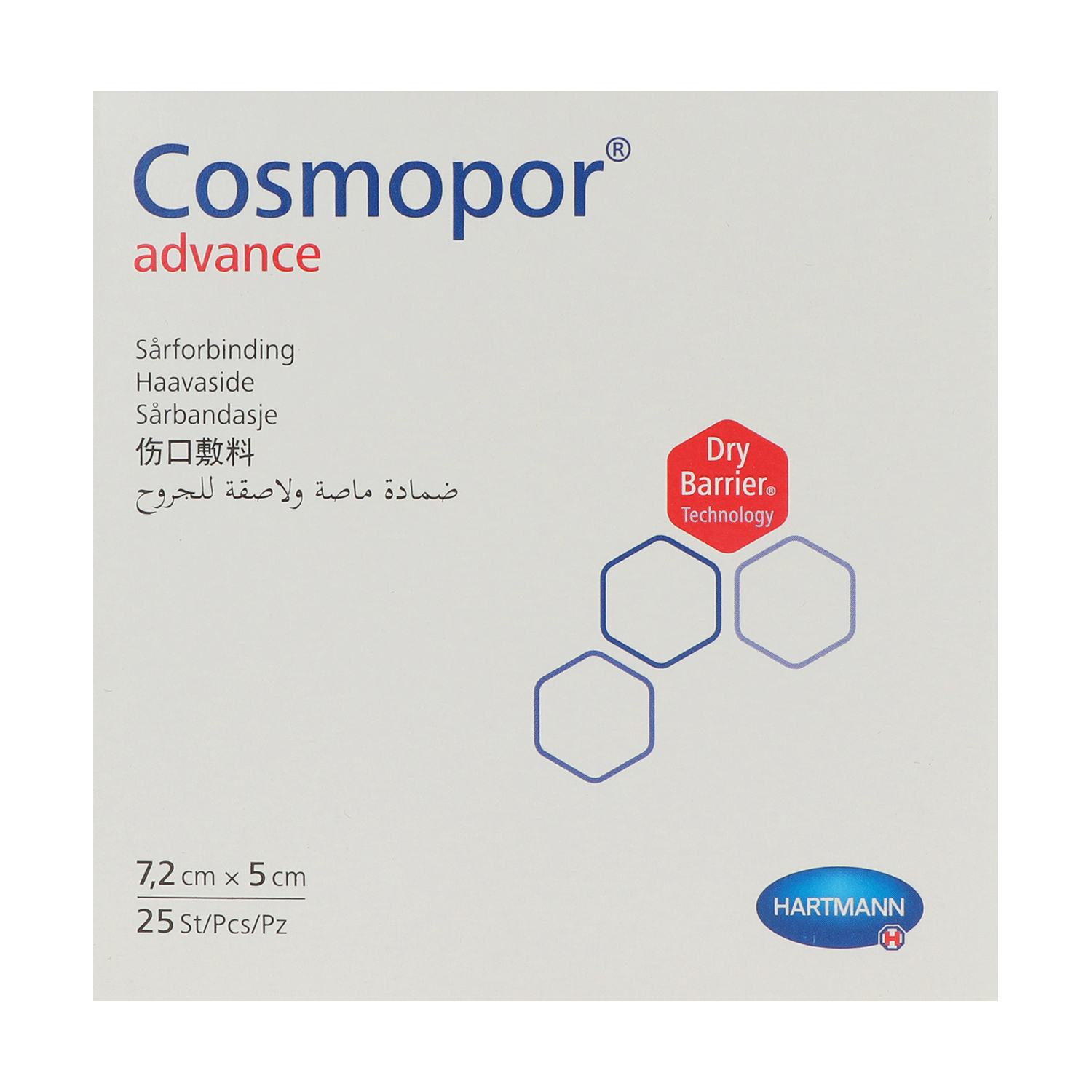 Cosmopor Advance Post-OP-Verband, selbstklebend, steril