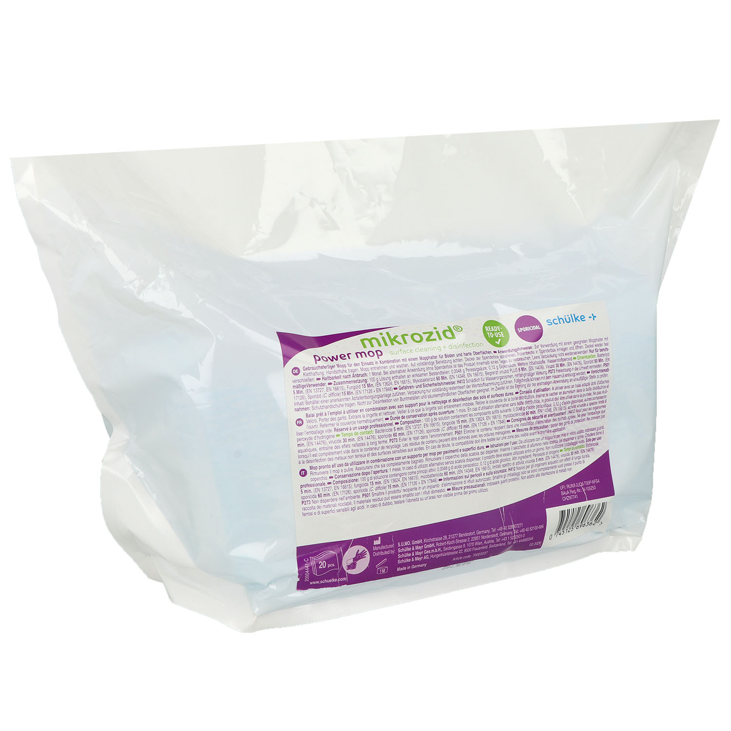 mikrozid Power Mop Refill