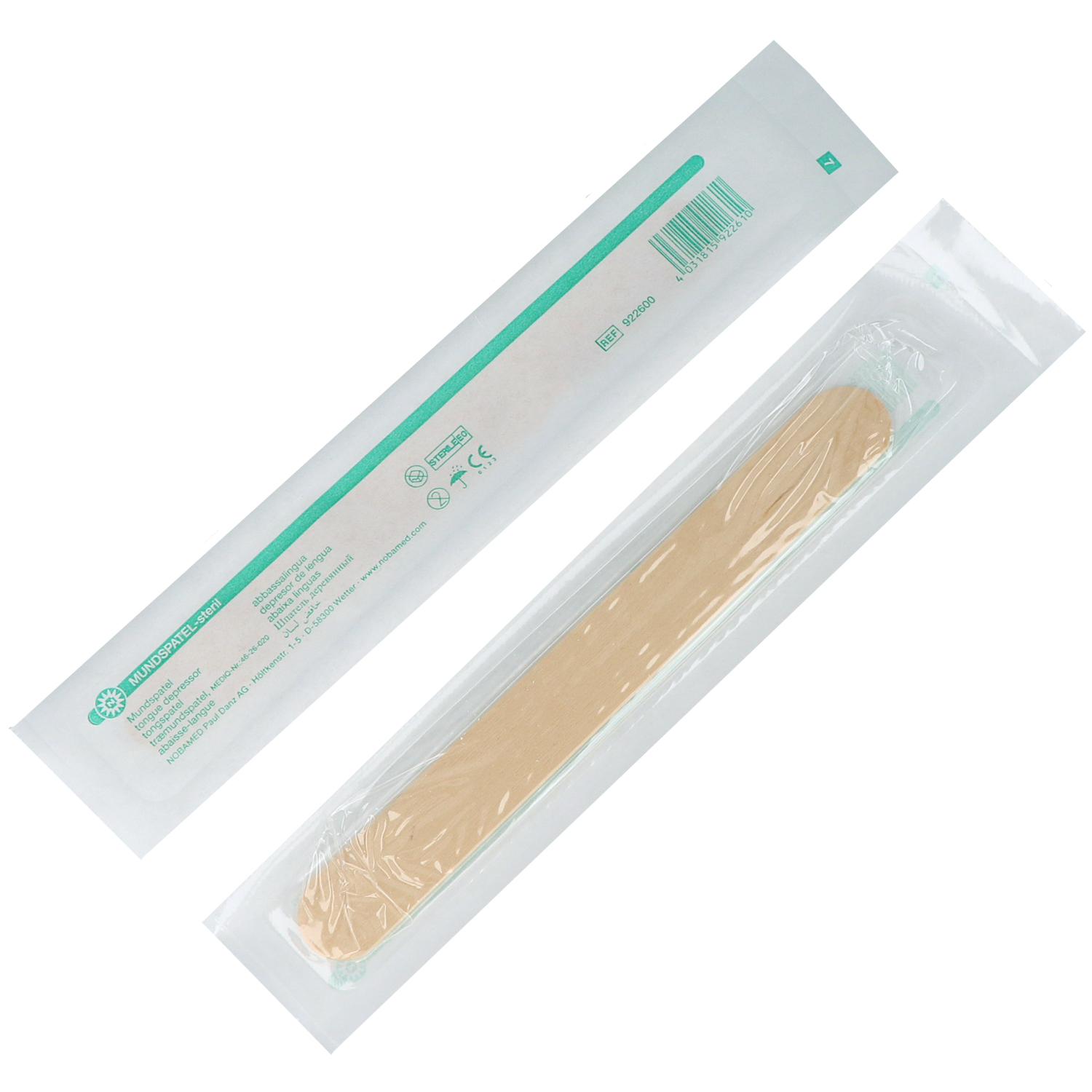 Nobamed Holzmundspatel 150 mm x 18 mm