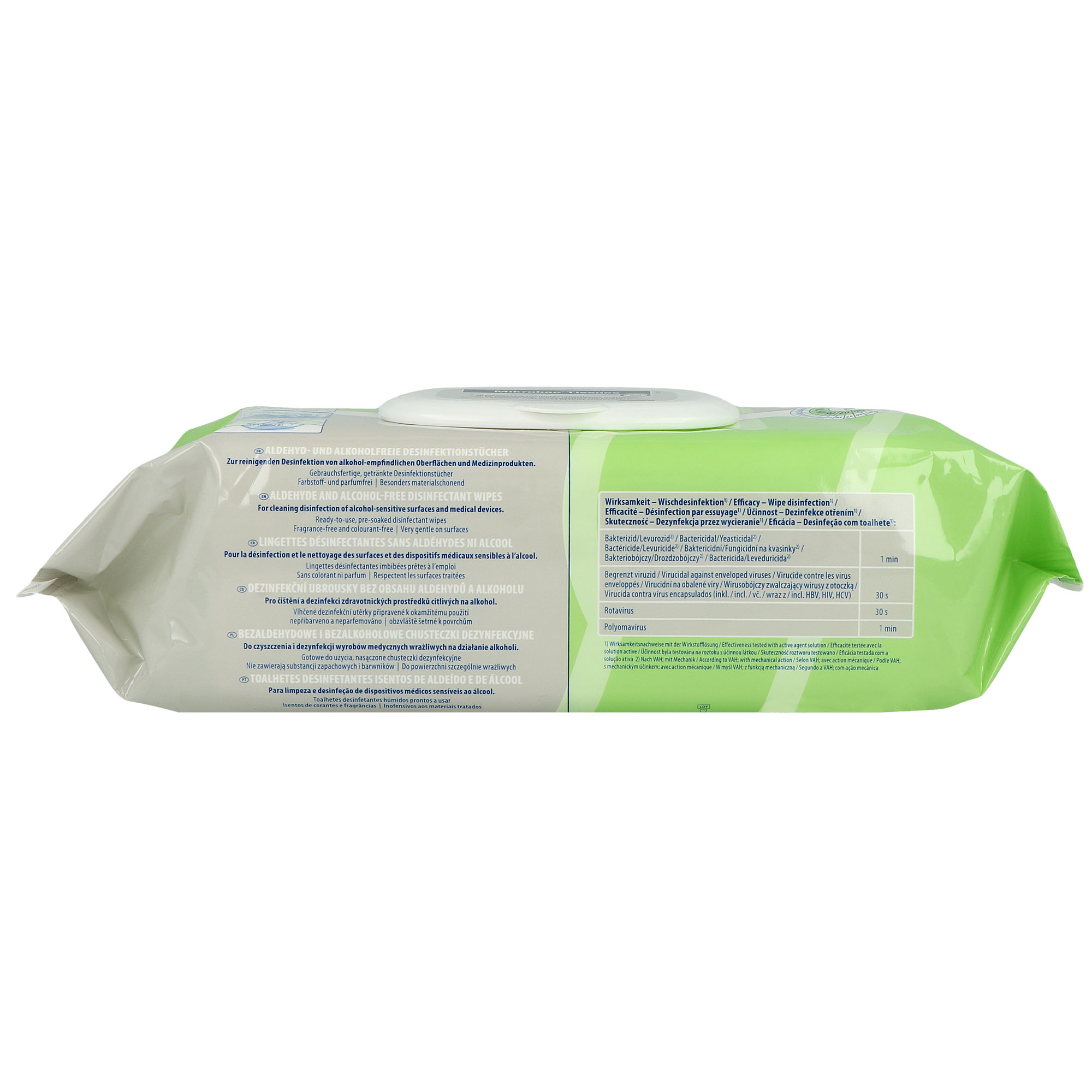 Mikrobac Tissues Flächendesinfektion Flow-Pack