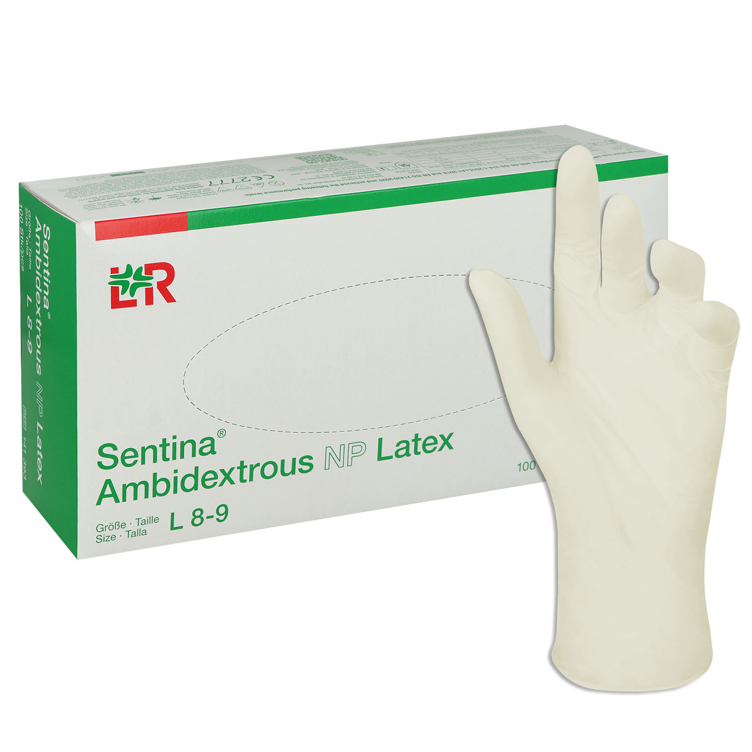 Sentina Ambidextrous Latex - Untersuchungshandschuhe