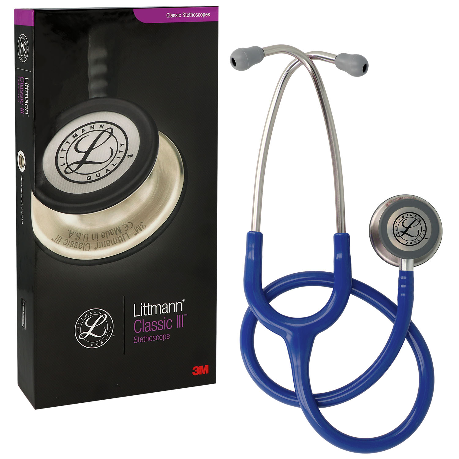 Littmann classic III Stethoskop Standard blau