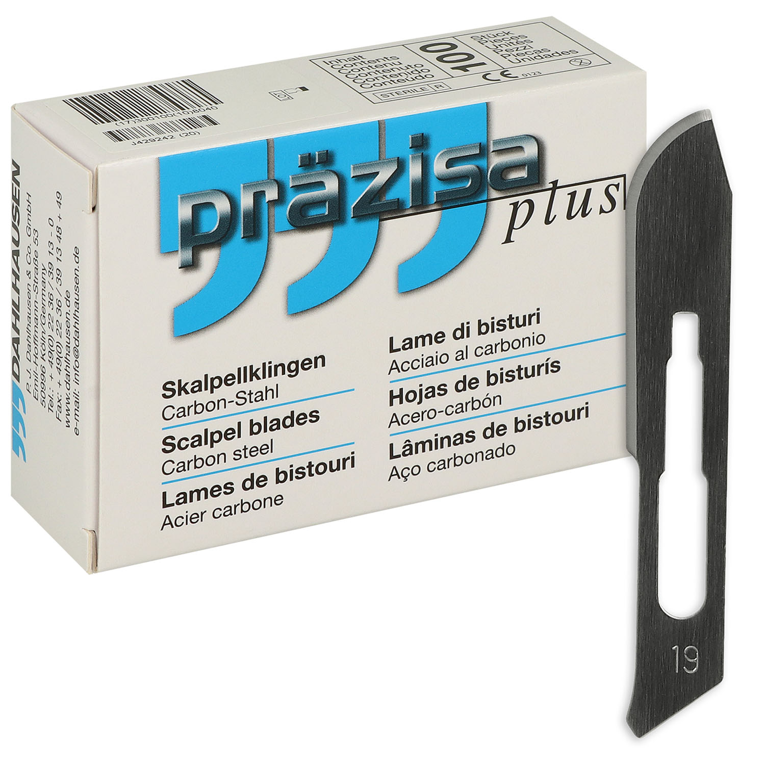 Skalpellklingen Präzisa