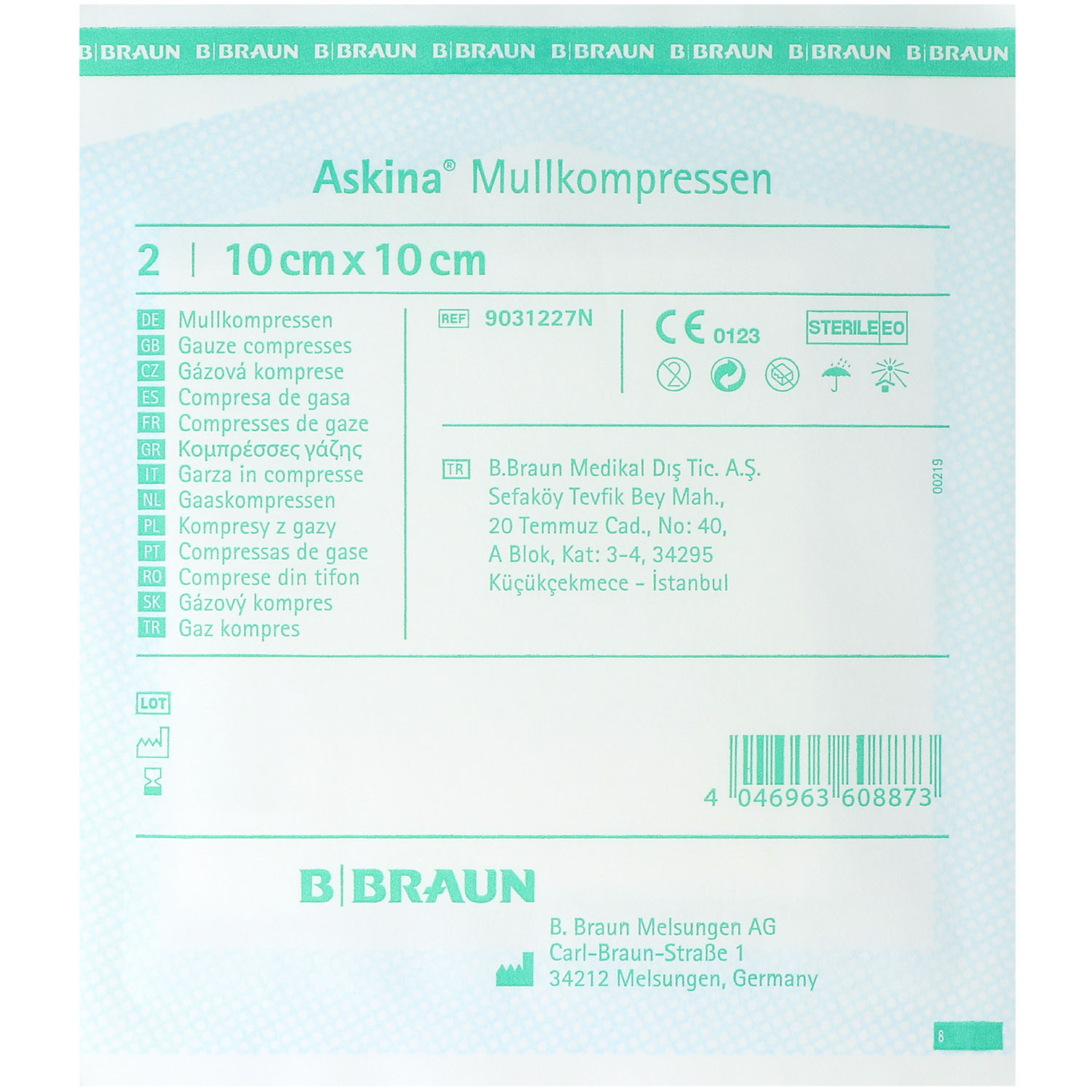 ASKINA Mullkompressen ASKINA Mullkompressen