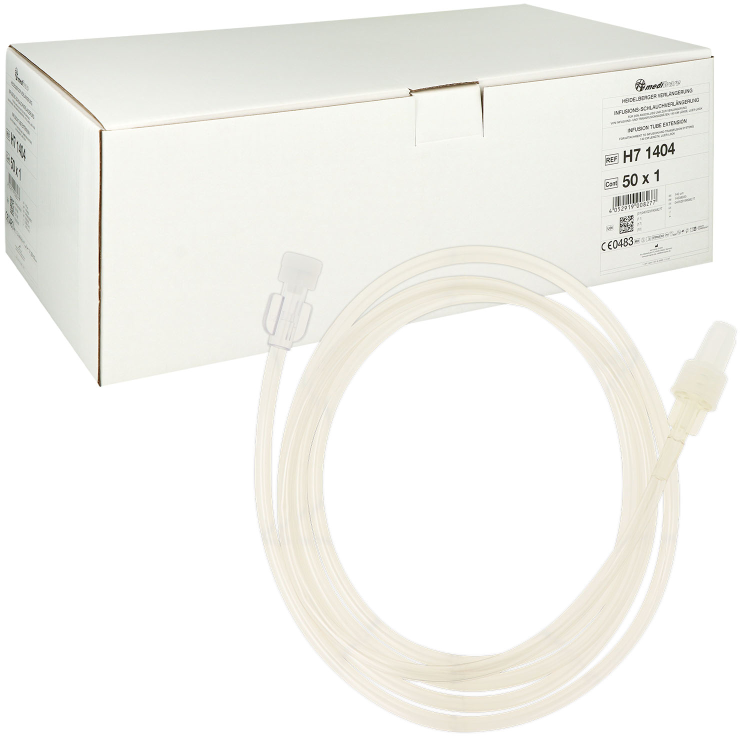 Heidelberger Verlängerungen Mediware Luer Lock-Anschluß