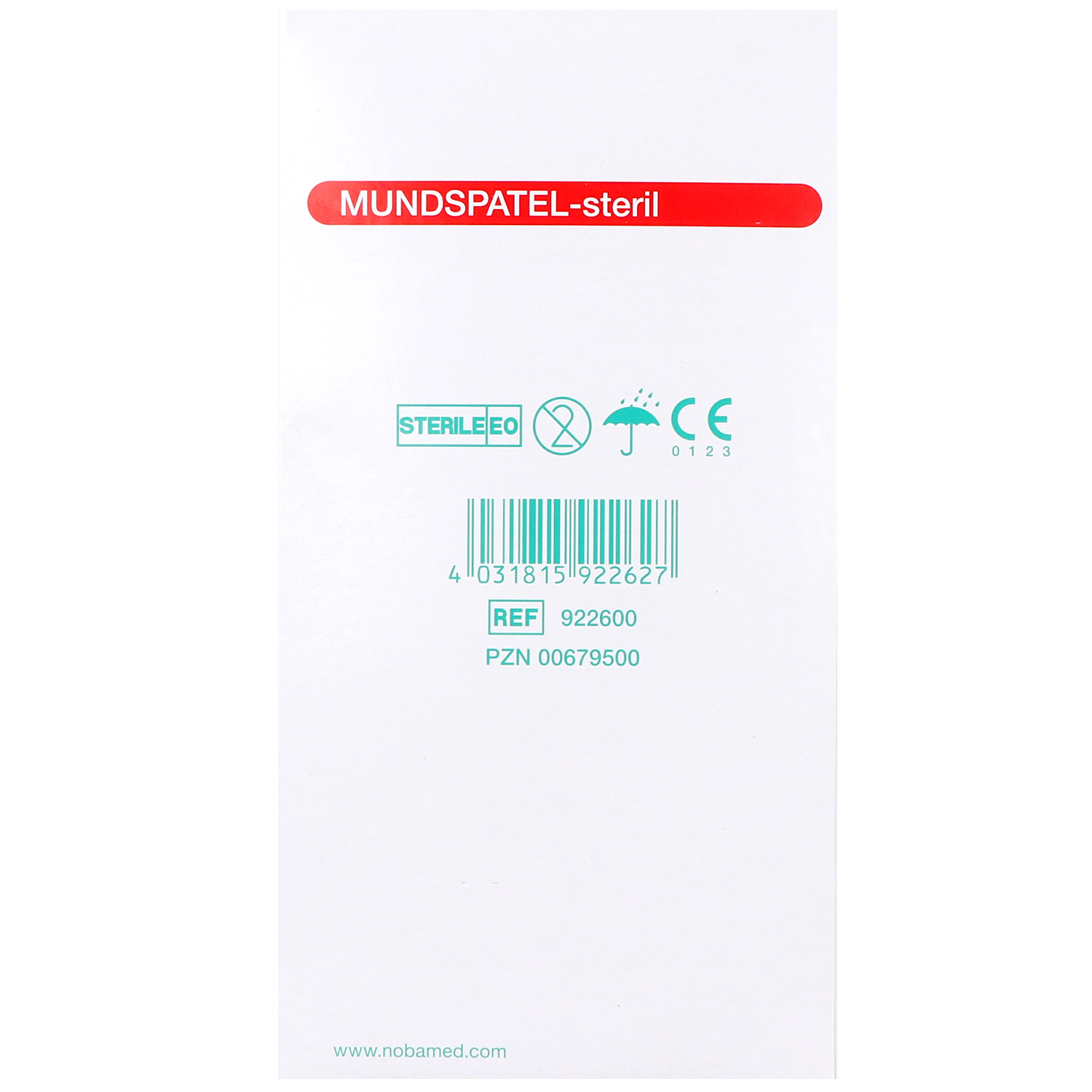 Nobamed Holzmundspatel 150 mm x 18 mm