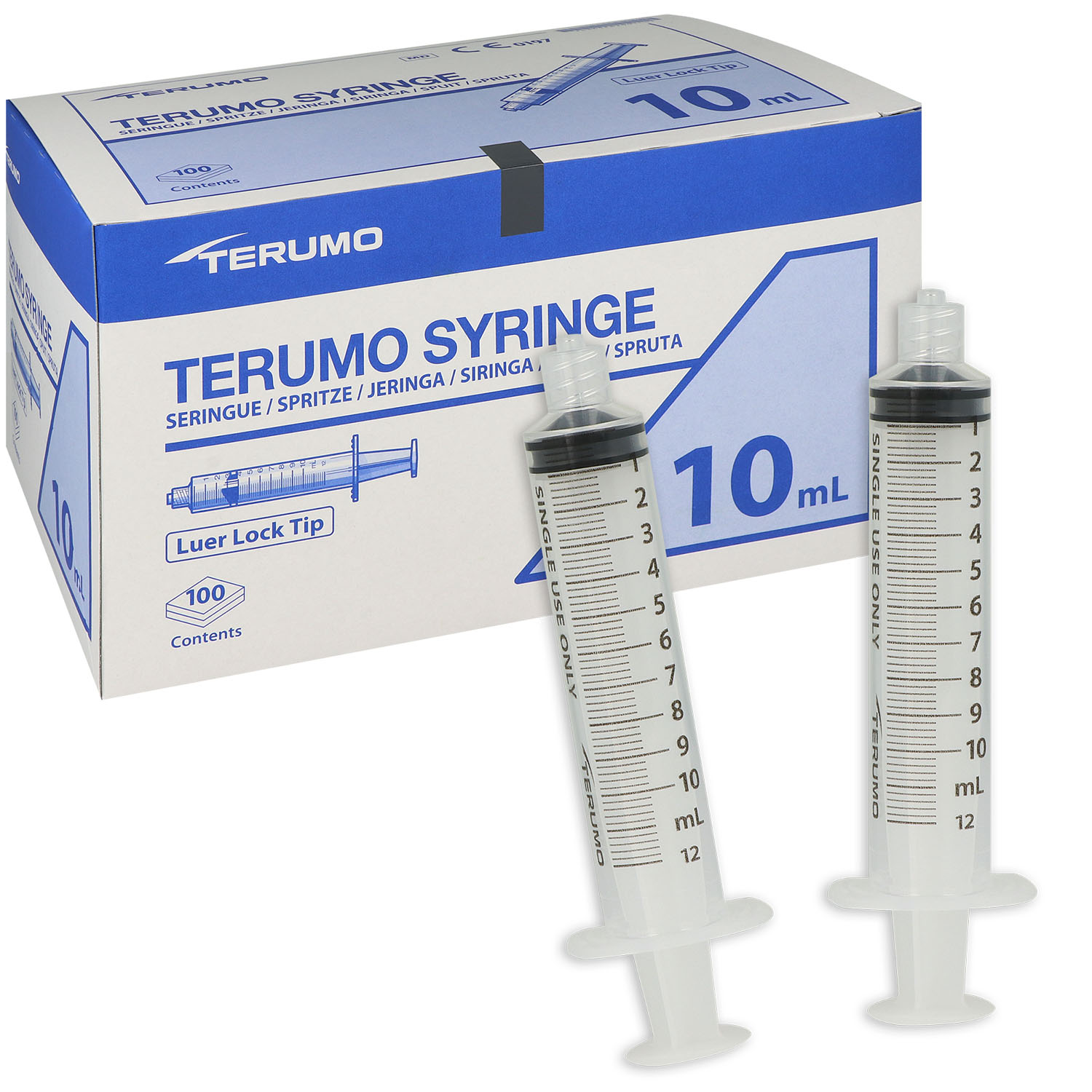 Terumo Einmal-Spritzen 3-teilig zentrisch 10 ml - 100 St.