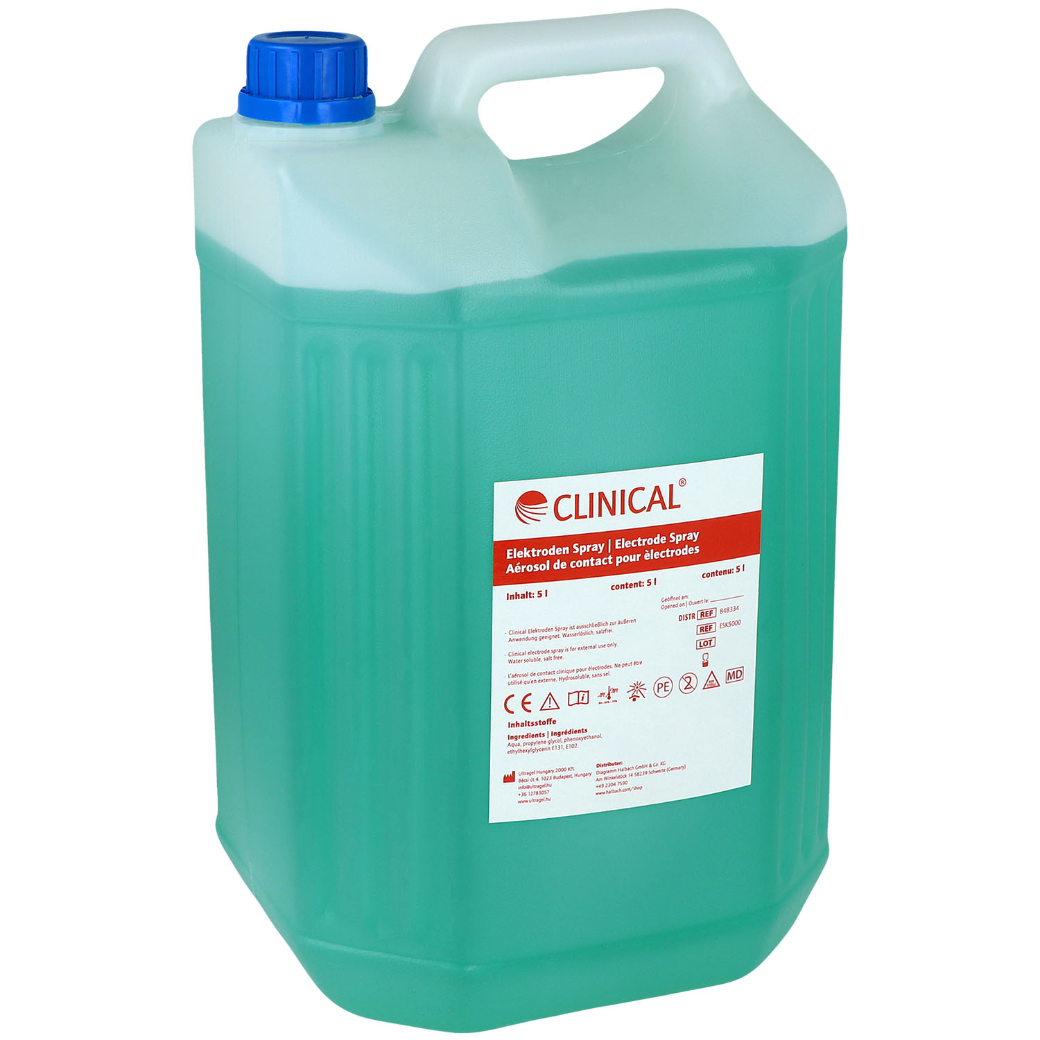 Clinical EKG Elektrodenspray 5 l - Kanister