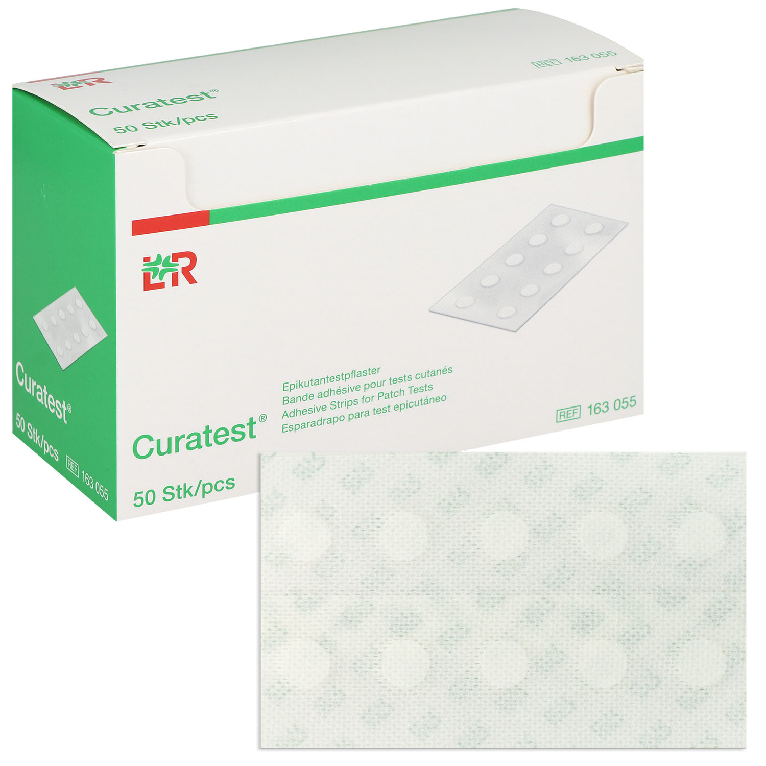 Curatest Vliesstoff Testpflaster