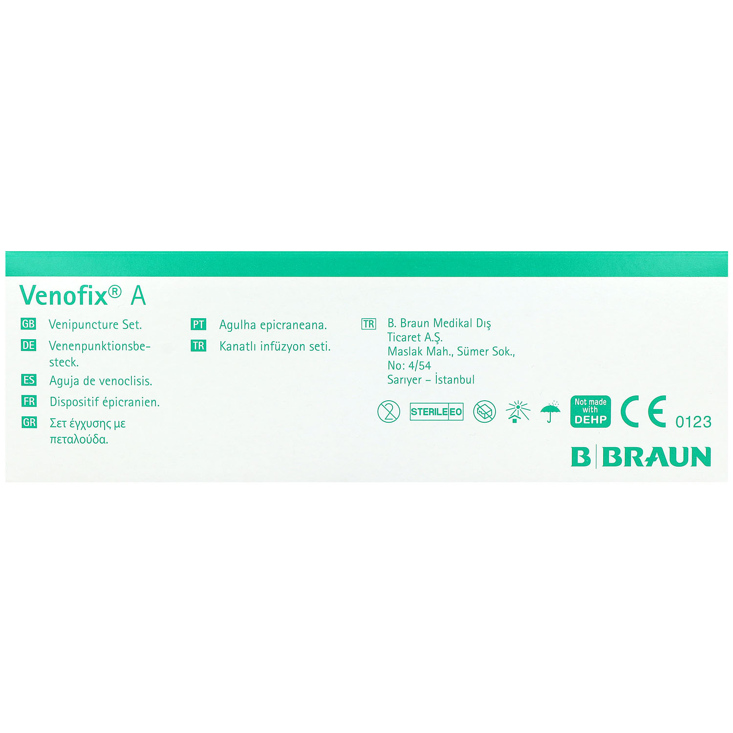 Venofix A Punktionskanüle, Venenpunktionsbestecke