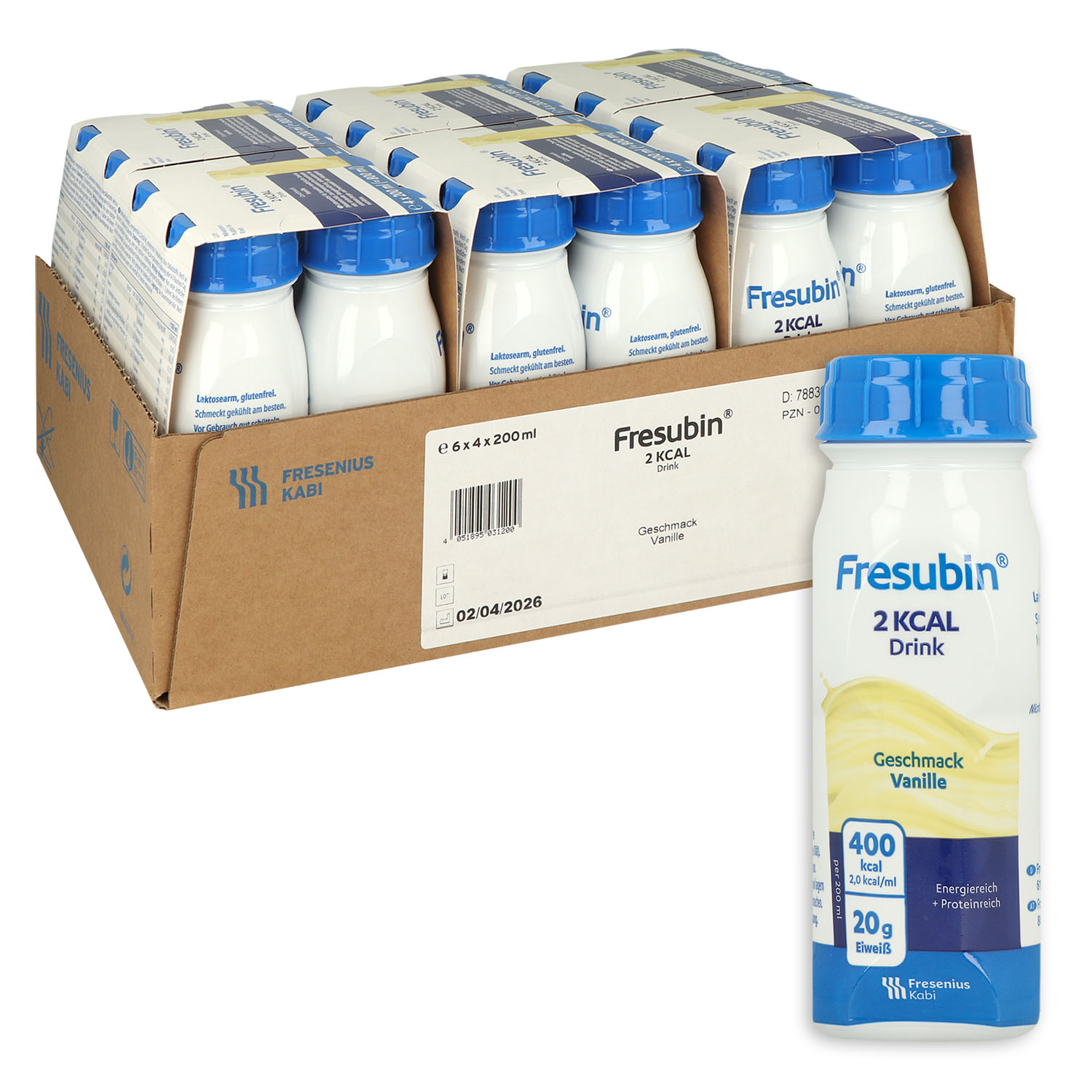 Fresubin 2 kcal Drink Trinknahrung 24 x 200 ml