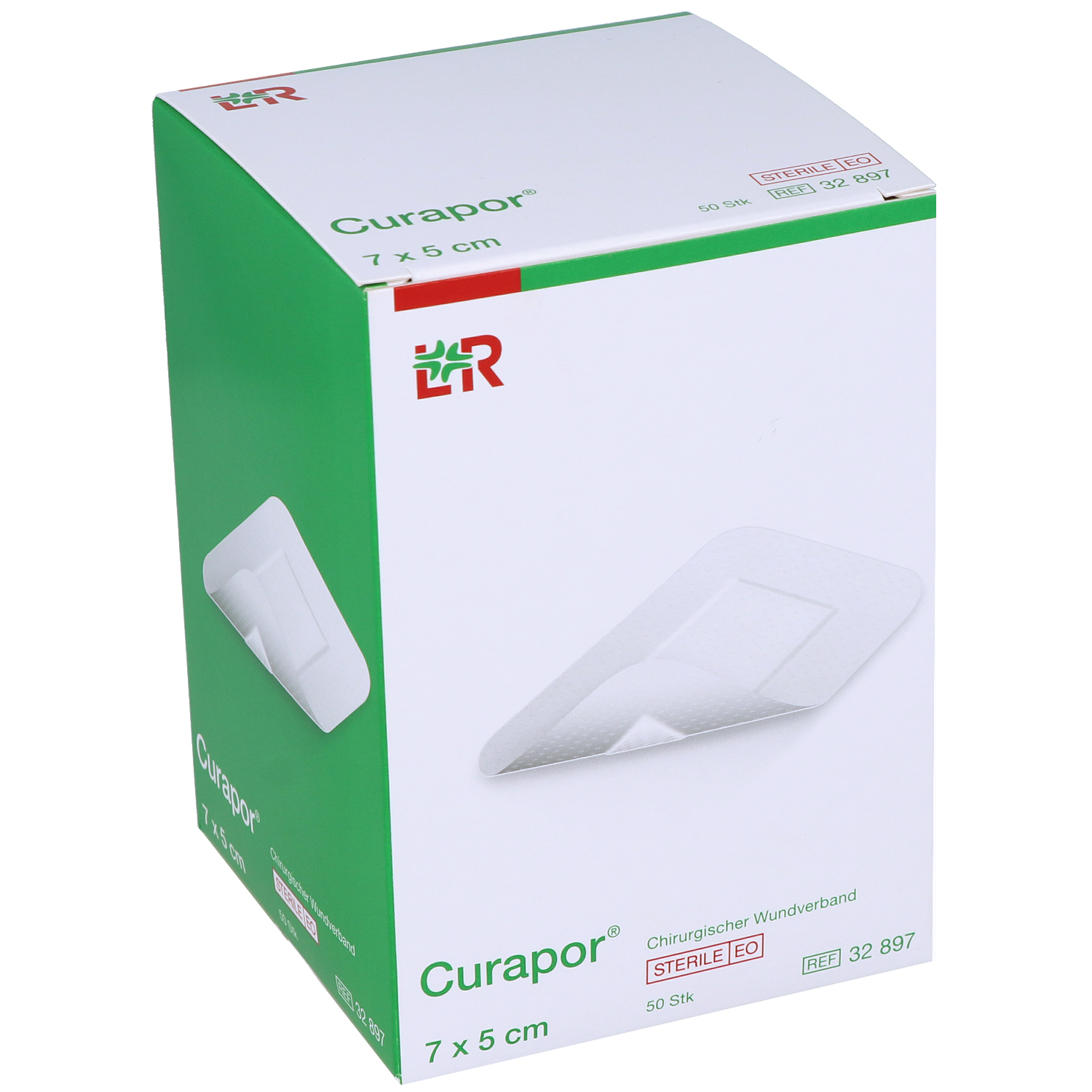Curapor 5 x 7 cm (50 St.) Wundverband