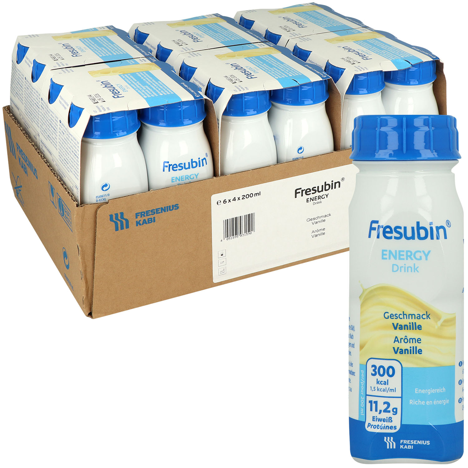 Fresubin ENERGY Drink Trinknahrung 6 x 4 x 200 ml Fresubin ENERGY Drink Trinknahrung 6 x 4 x 200 ml