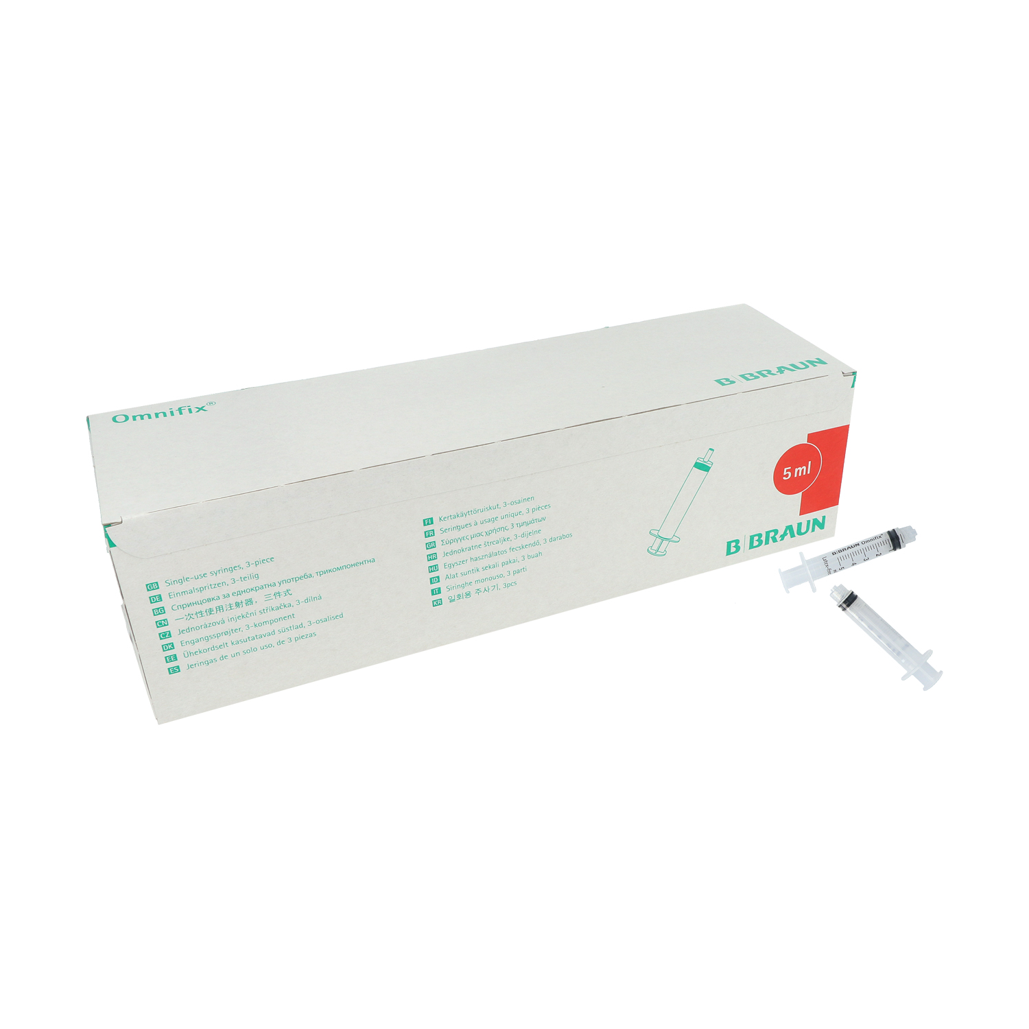 Omnifix Luer Lock Solo 5 ml - 100 Stück