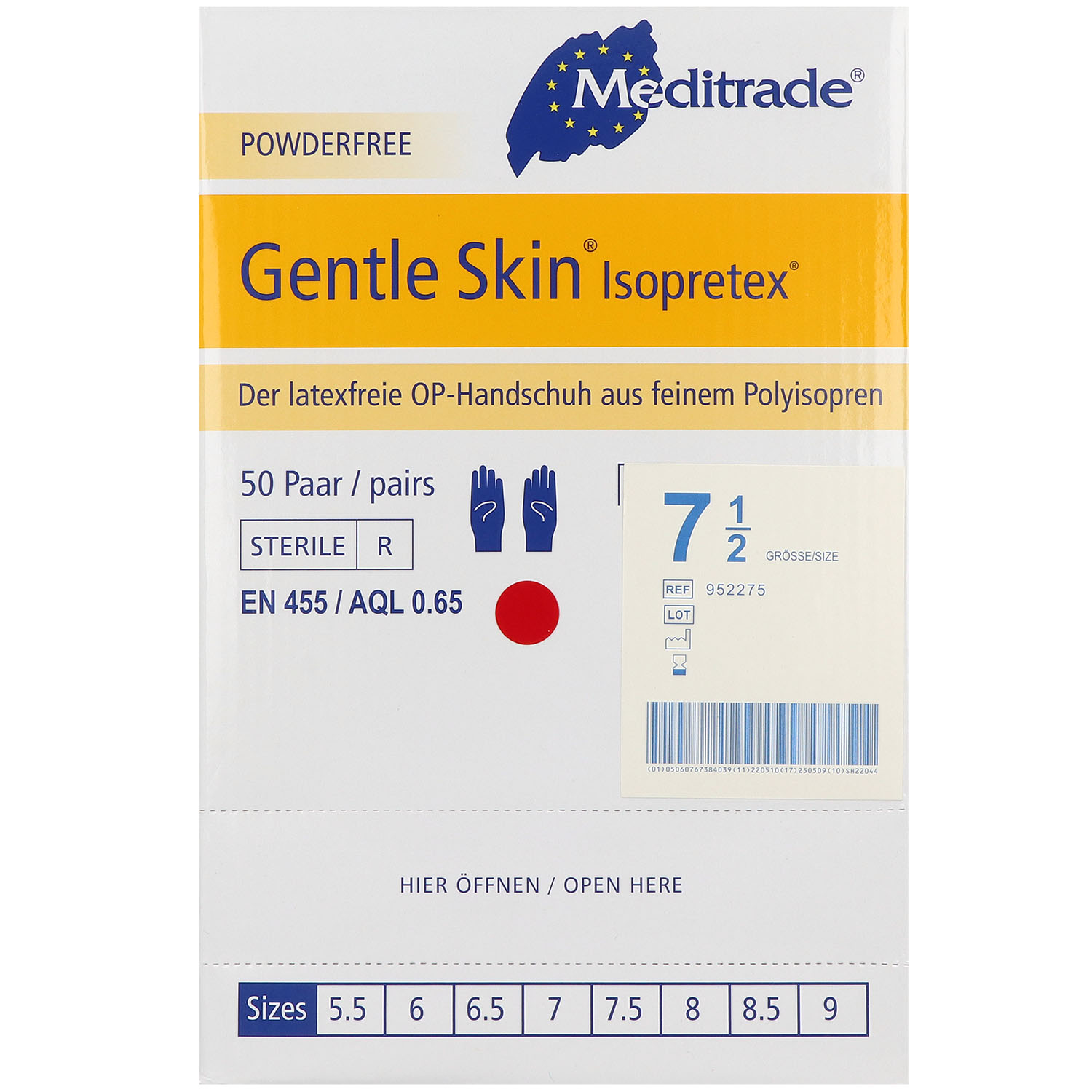 Gentle Skin Isopretex OP-Handschuhe