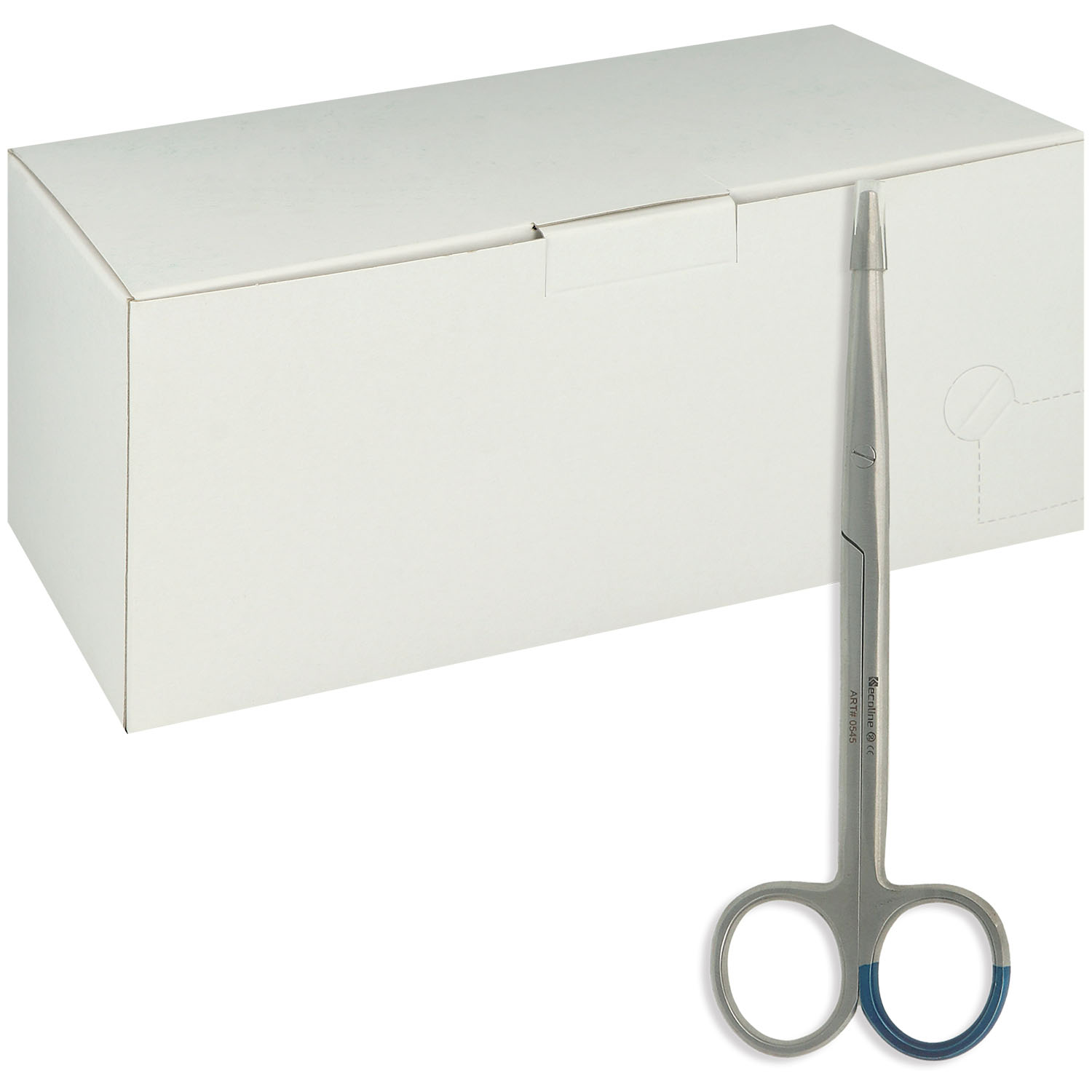 Einmal Scheren nach Metzenbaum, steril 