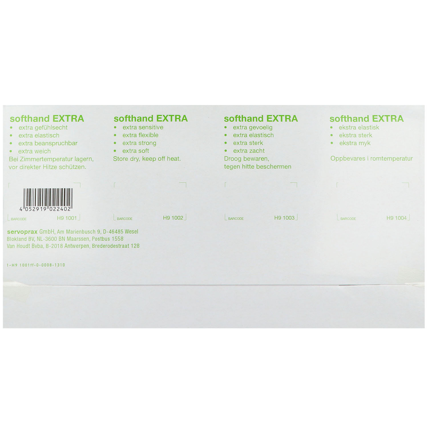 Soft-Hand Extra Copolymer-Untersuchungshandschuhe, unsteril