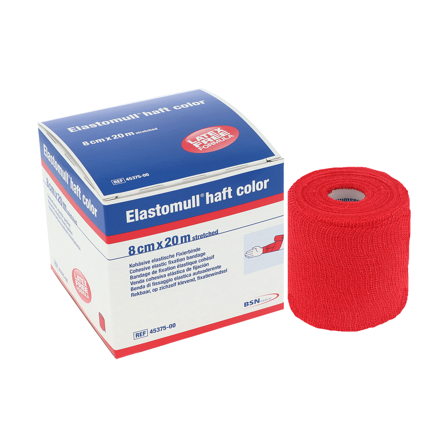 Elastomull Haft Color farbige Fixierbinde