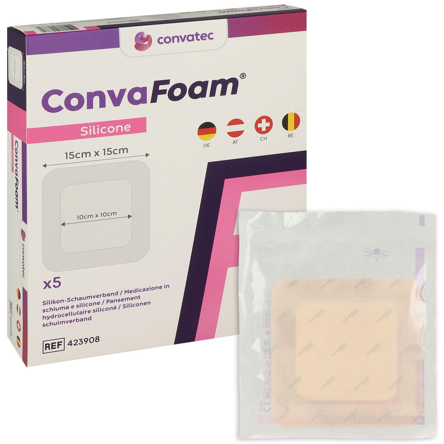ConvaFoam Silicone Schaumverband
