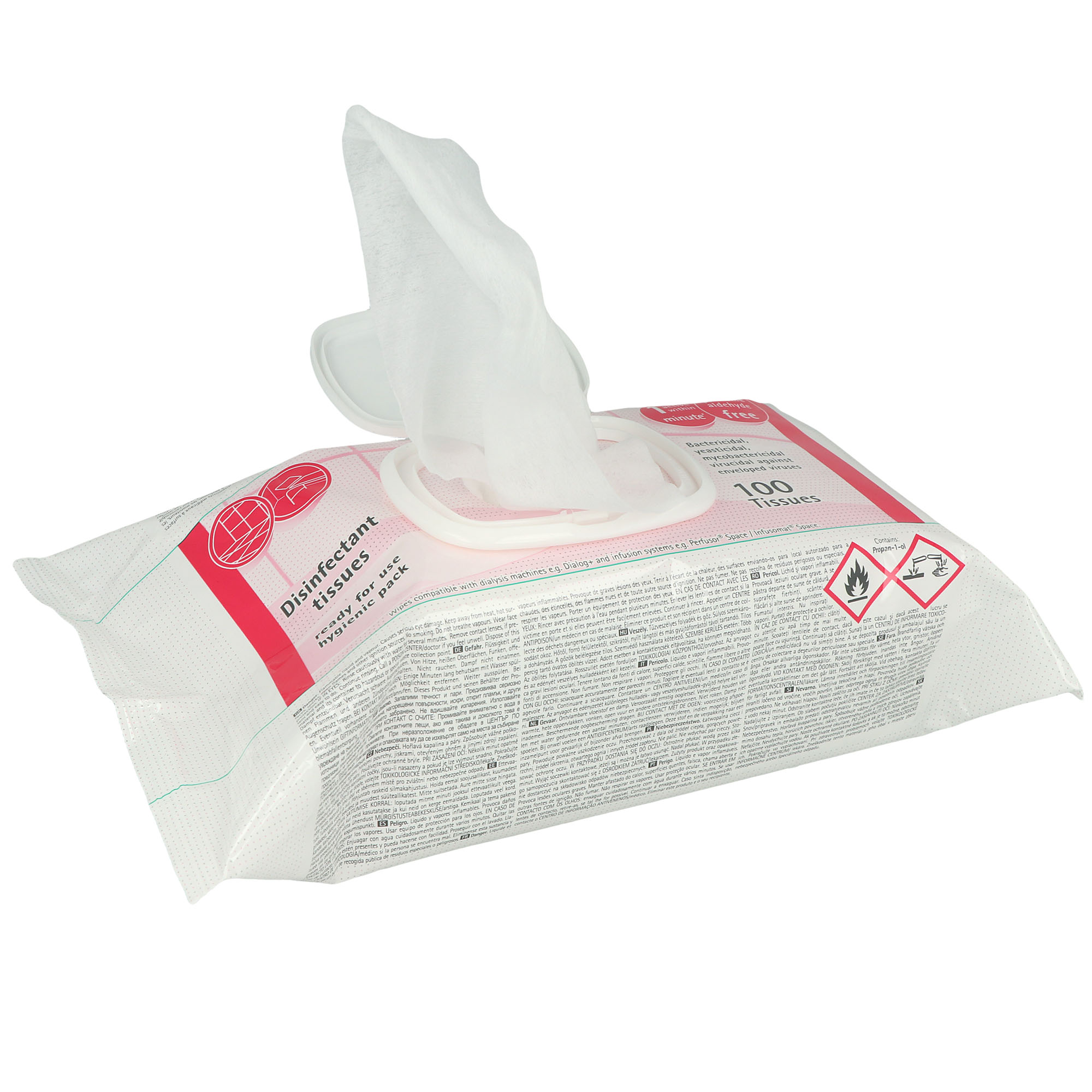 Meliseptol Wipes sensitive Flowpack, 100 Tücher