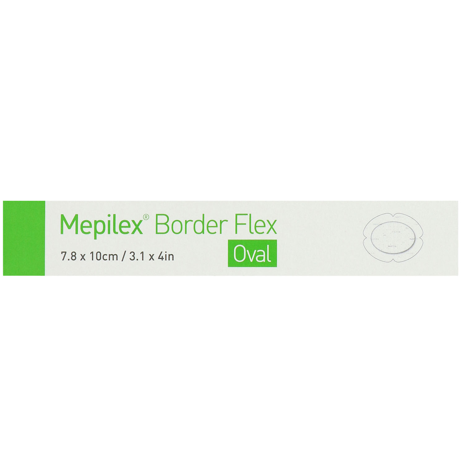 Mepilex Border Flex Oval haftend Schaumverband Mepilex Border Flex Oval haftend Schaumverband