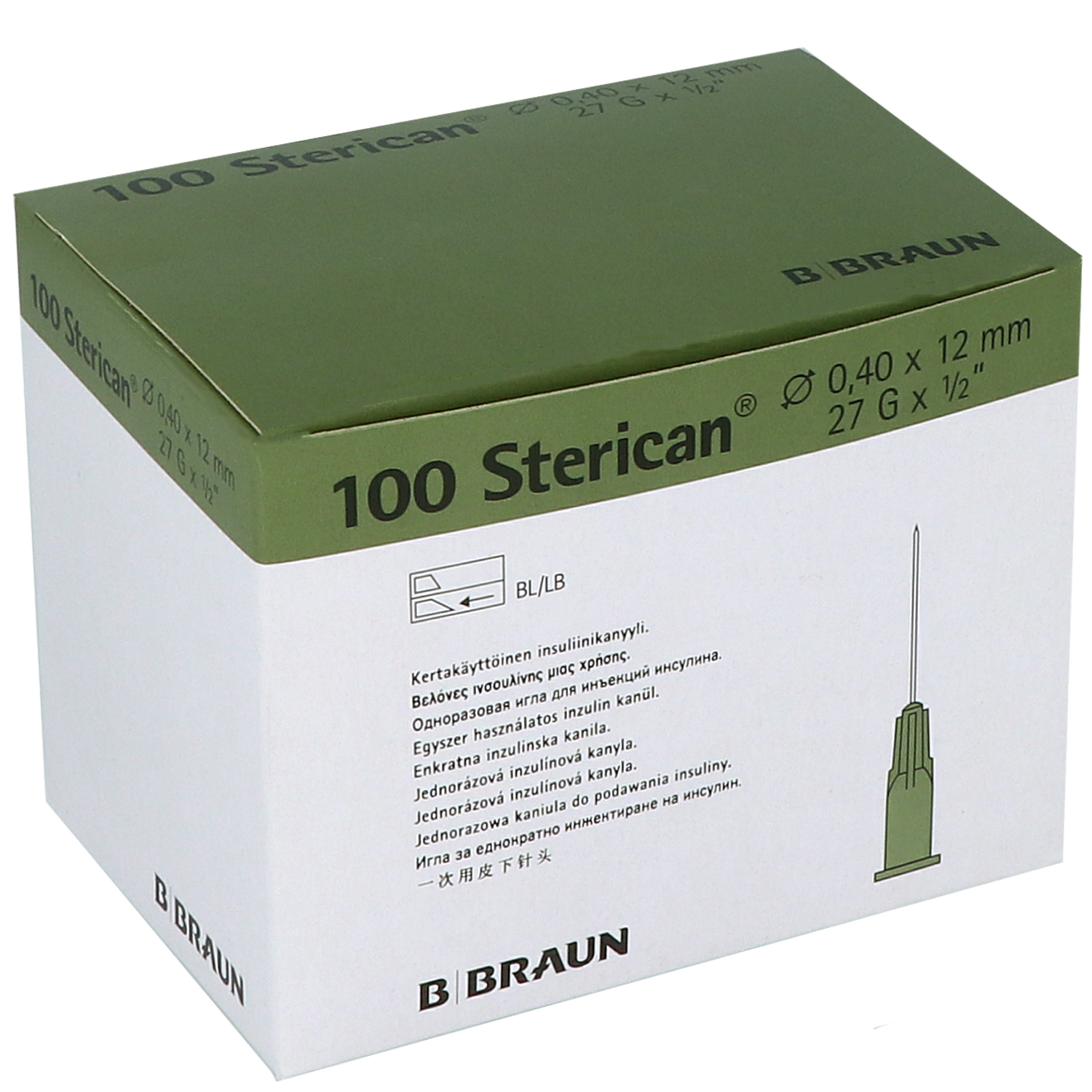 STERICAN Einmal-Kanülen in Sondergrößen