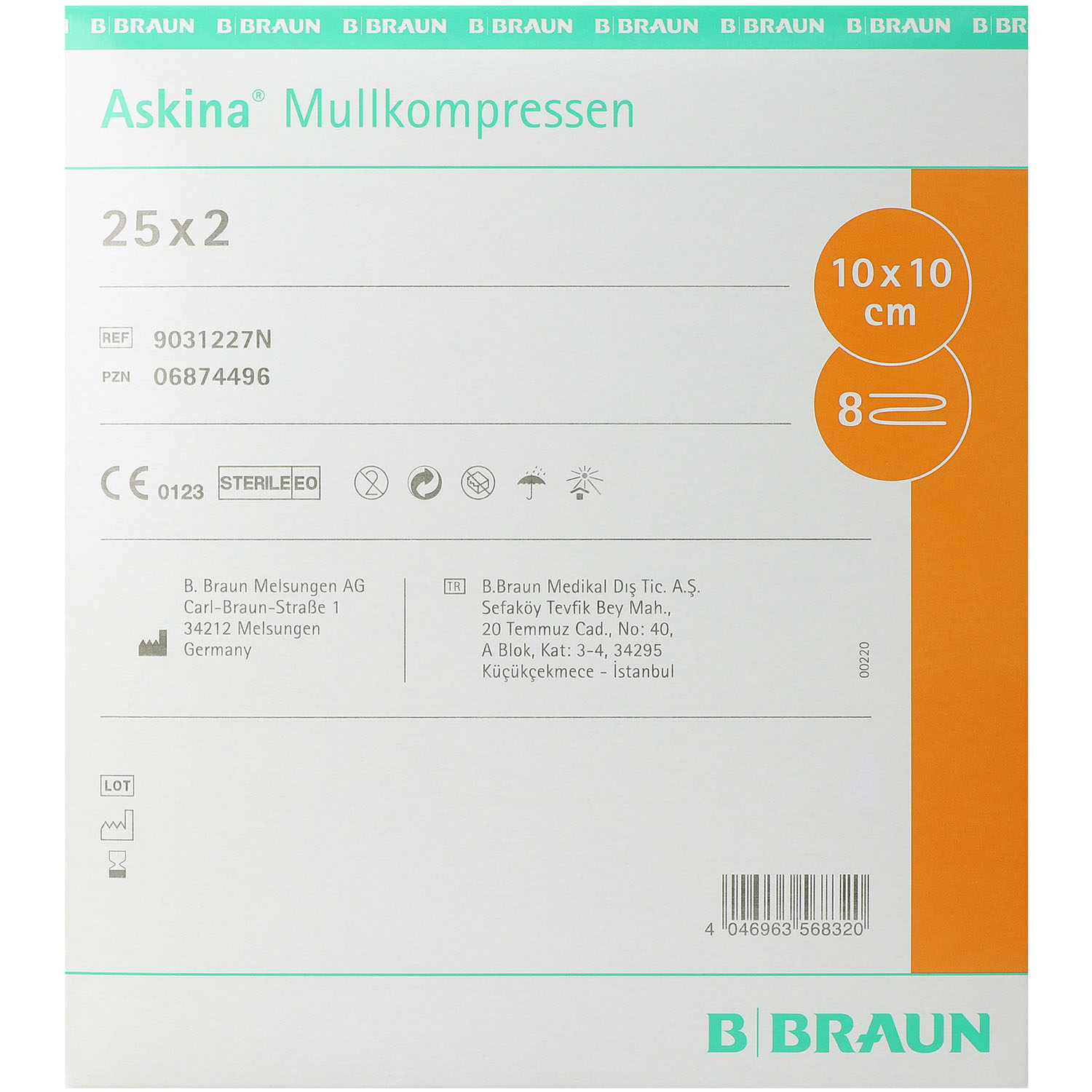 ASKINA Mullkompressen ASKINA Mullkompressen