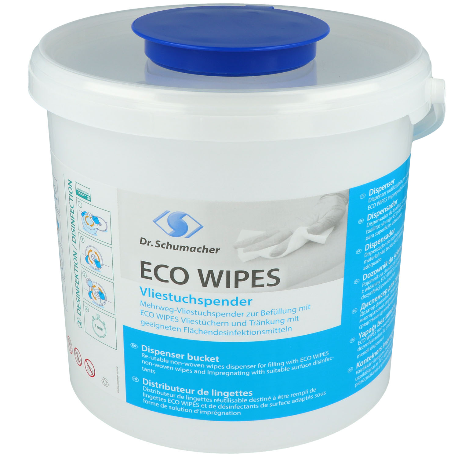 Dr. Schumacher ECO Wipes Vliestuchspender rund