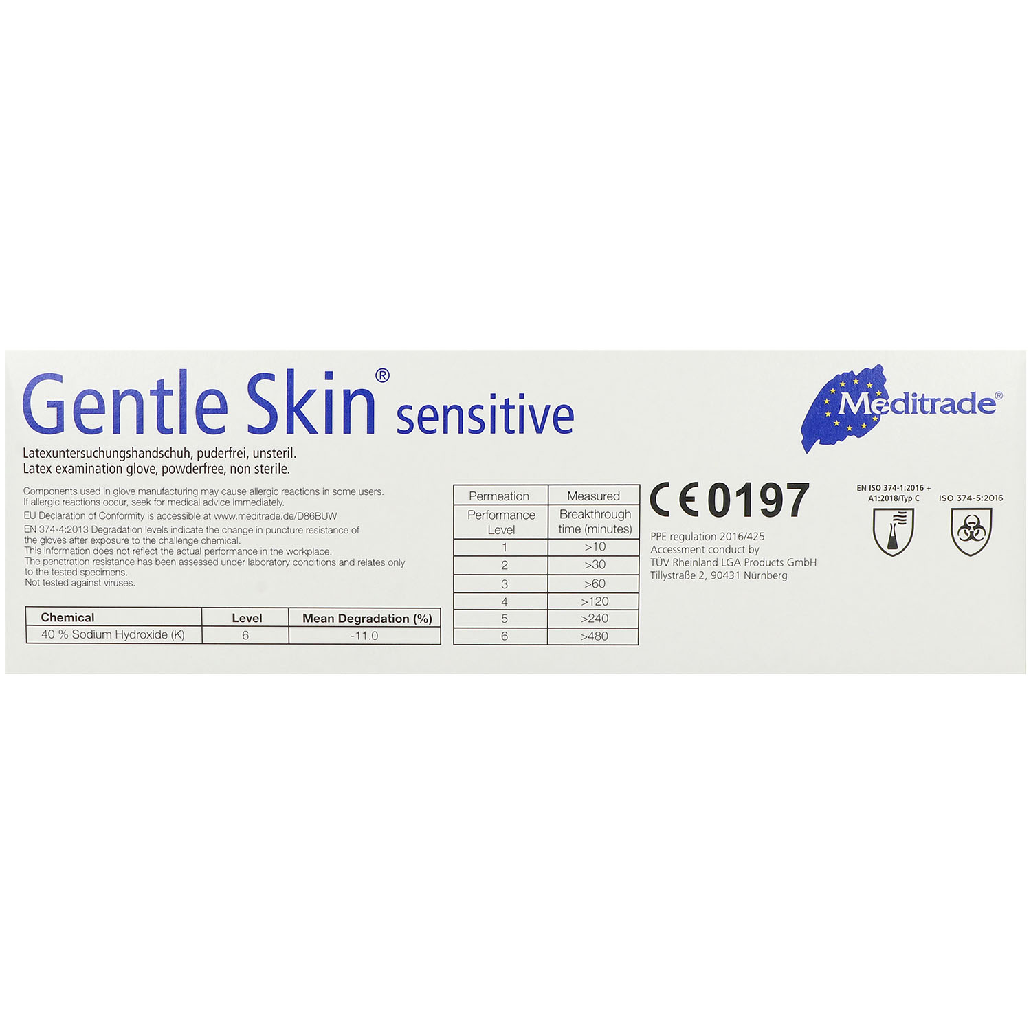 Gentle Skin Sensitive Latex Handschuh Gentle Skin Sensitive Latex Handschuh