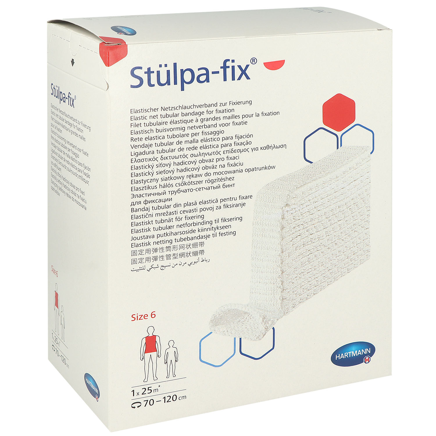 Stülpa-fix Netzschlauchverband Gr. 6 - 25 m lang