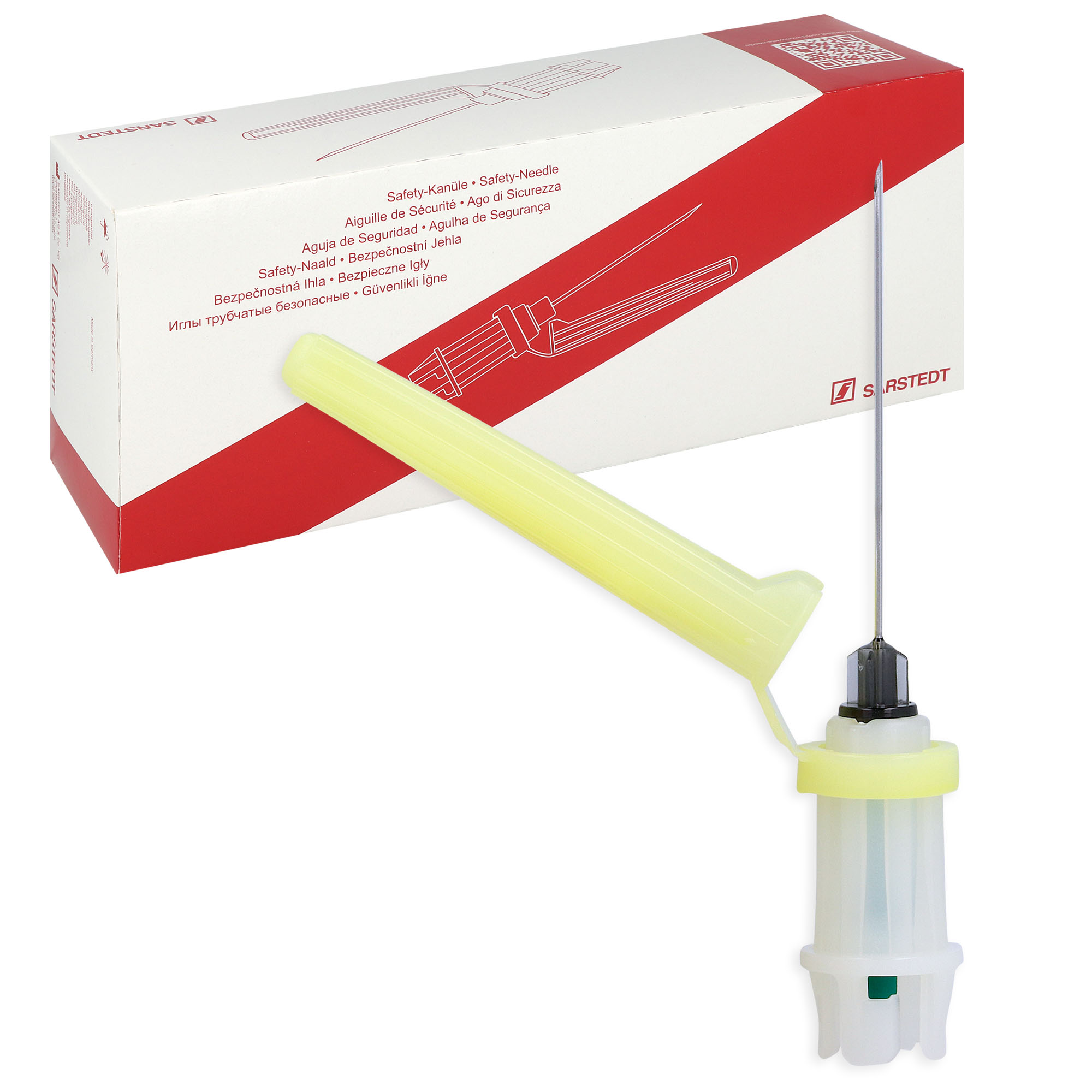 S-Monovette Safety Kanüle G 21 x 1 1/2 - grün - 50 St.