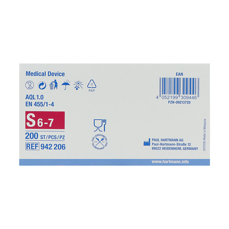 Peha-soft nitrile white Untersuchungshandschuhe, puderfrei