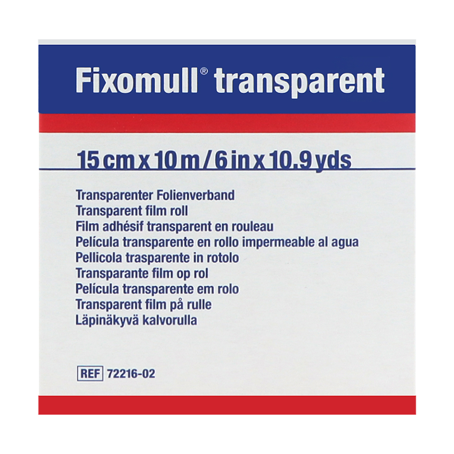 Fixomull Transparent Verbandfixierung Fixomull Transparent Verbandfixierung