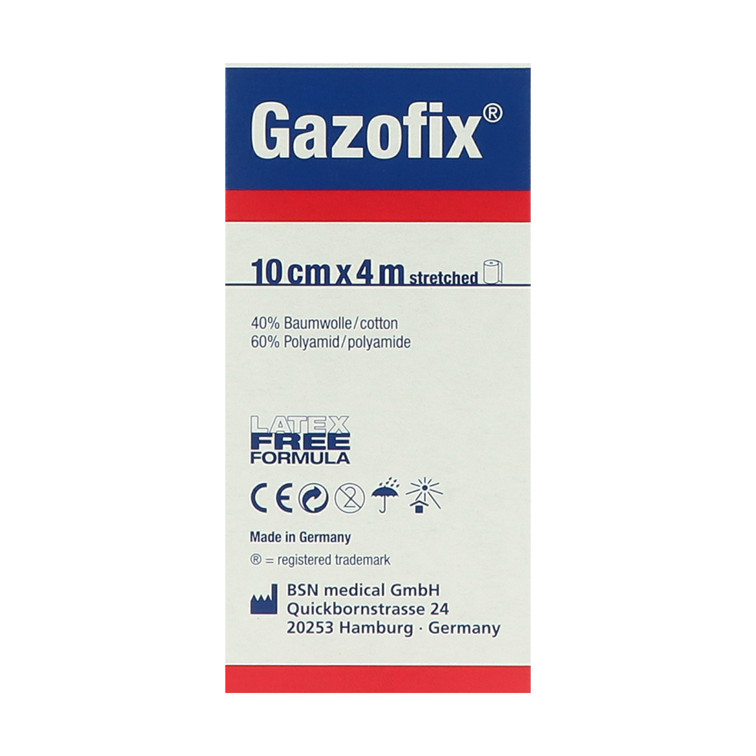 Gazofix Fixierbinde