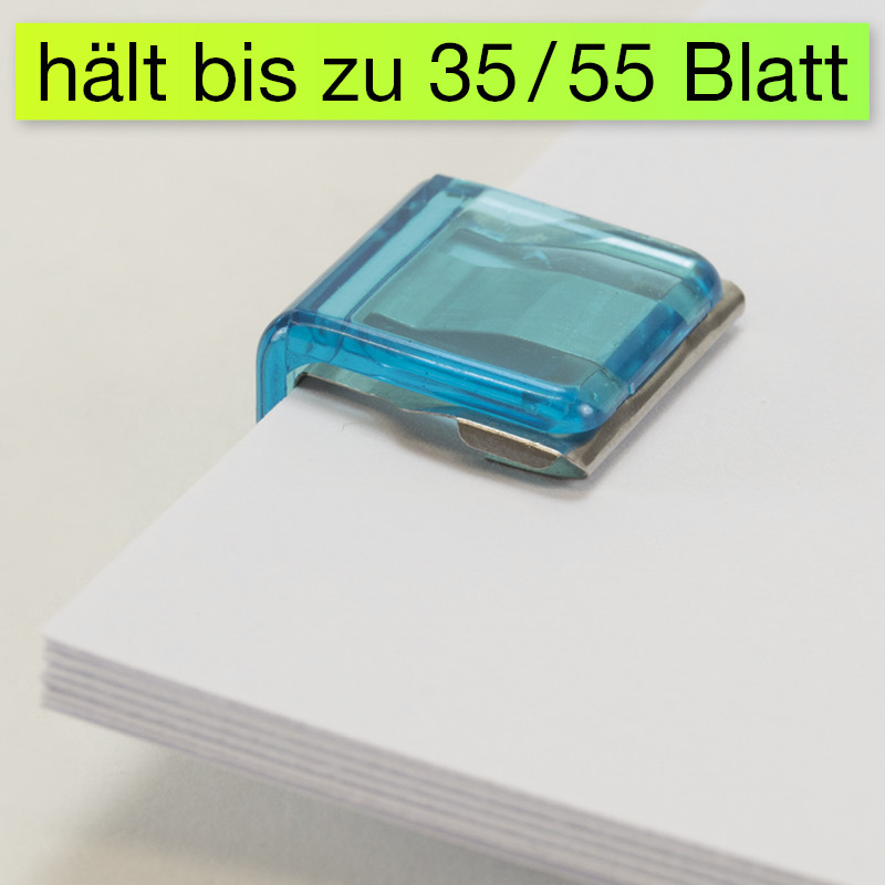 Papierstapel-Klammern zum Zusammenhalten von Blattsammlungen, 5-teilig