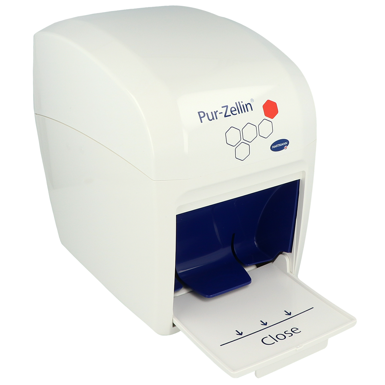 Hartmann Pur-Zellin-Box, Spenderbox leer