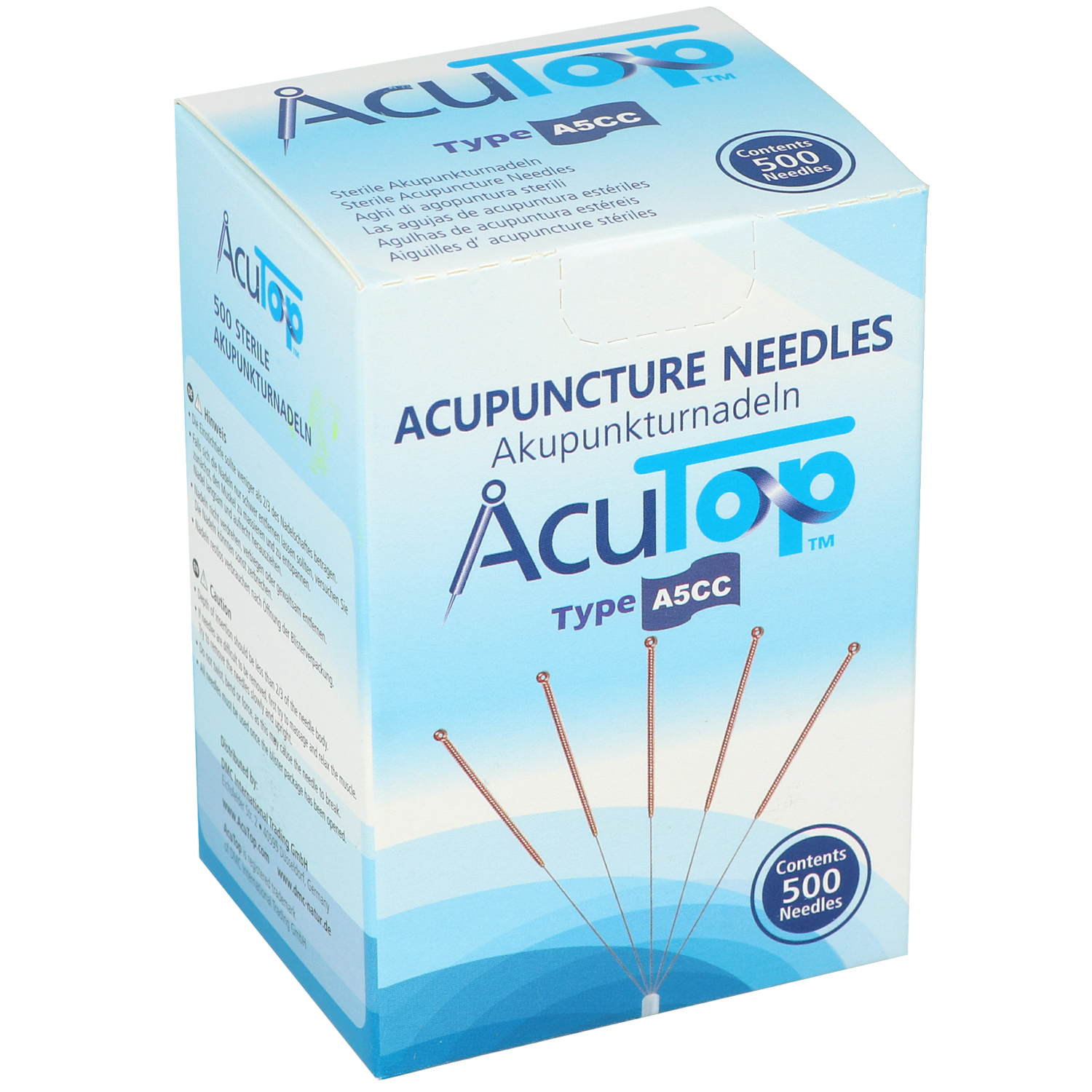 AcuTop Akupunkturnadeln A5CC 0,25 x 25 mm 500