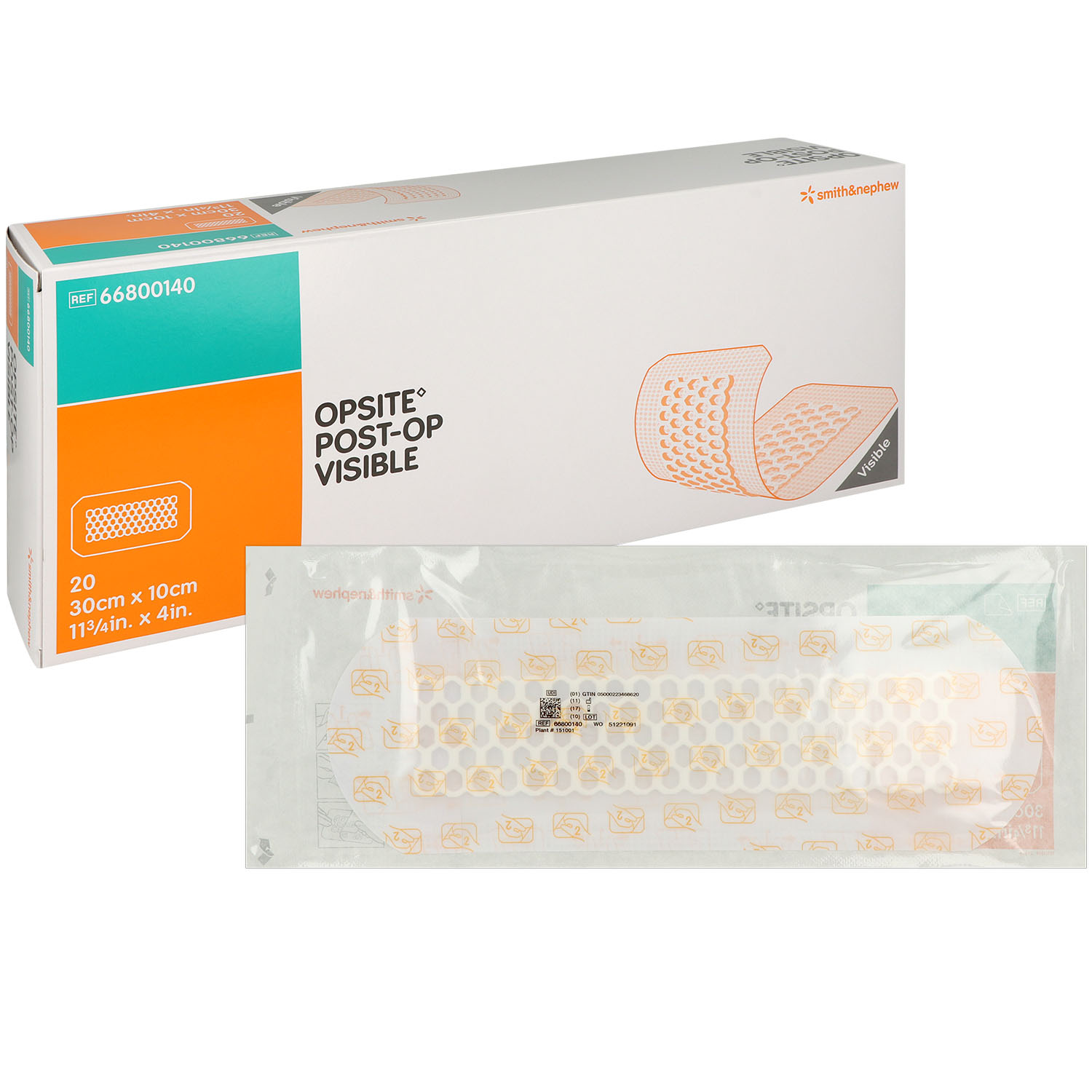 Opsite Post-OP Visible Folienverband mit Schaumstoffwundkissen, steril