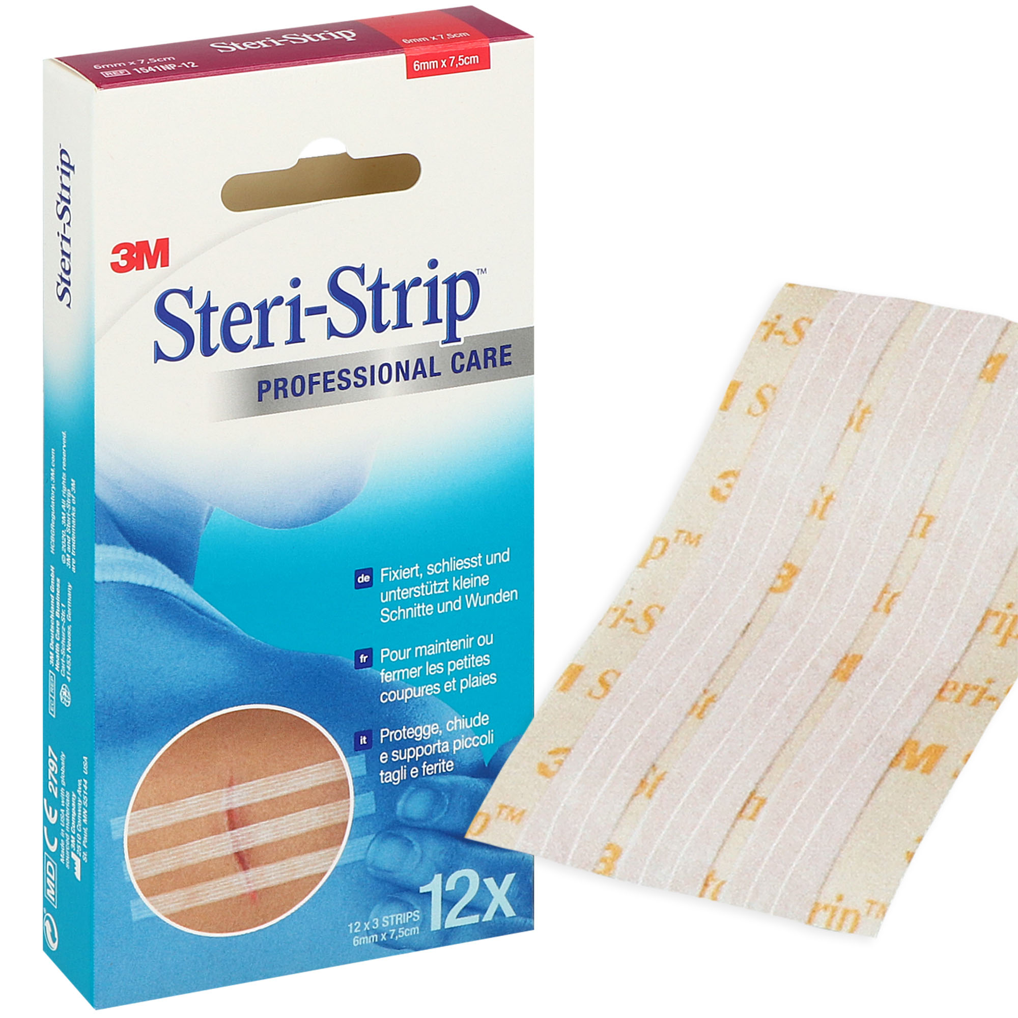 3M Steri-Strip Wundverschlussstreifen 3M Steri-Strip Wundverschlussstreifen