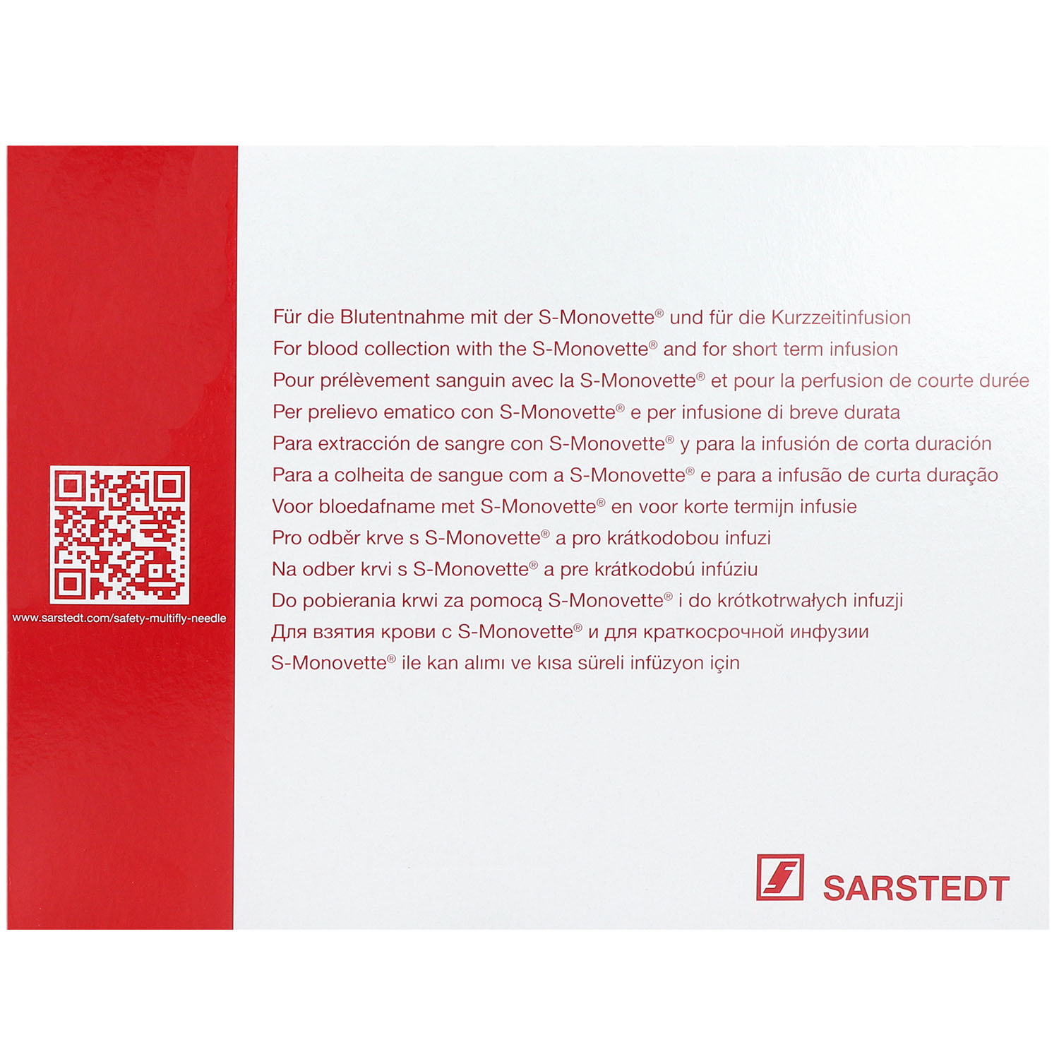 Safety-Multifly-Kanüle mit Multiadapter