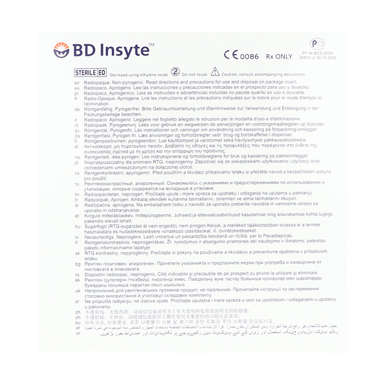 BD Insyte-W Venenverweilkanülen mit Flügel