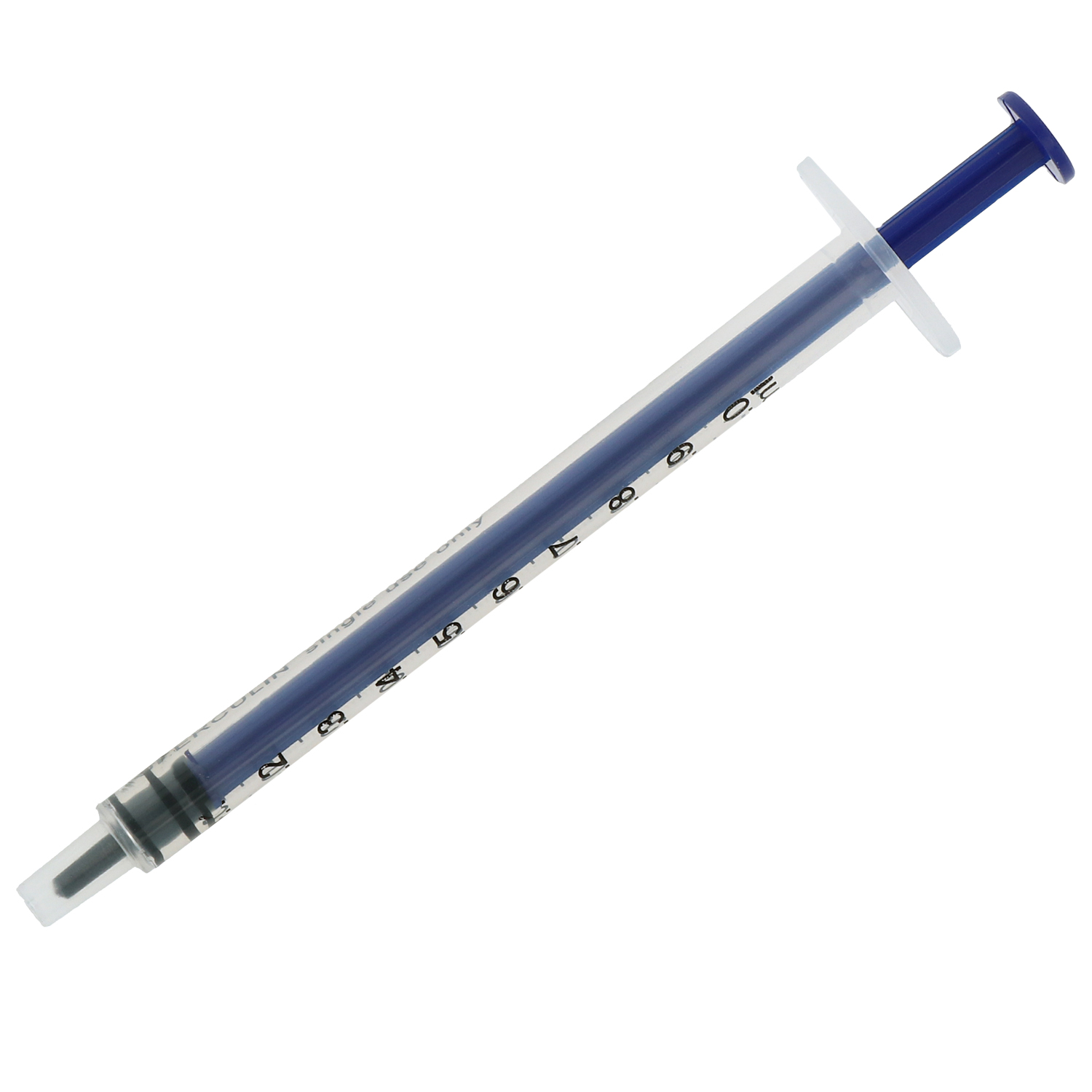 Mediware Tuberkulinspritze 1ml, ohne Totraum, ohne Kanüle