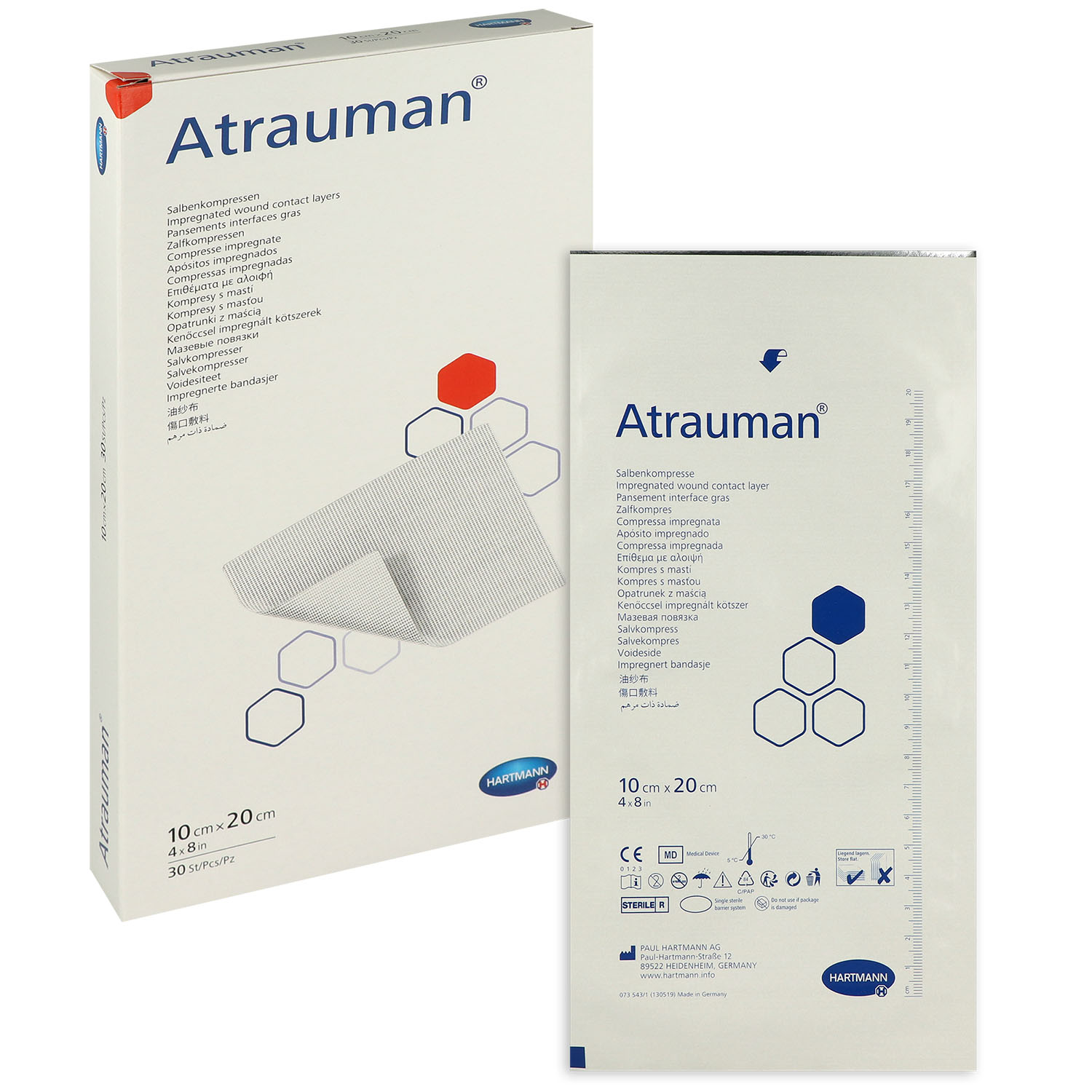 Atrauman 10 x 20 cm Salbenkompressen (30 St.)