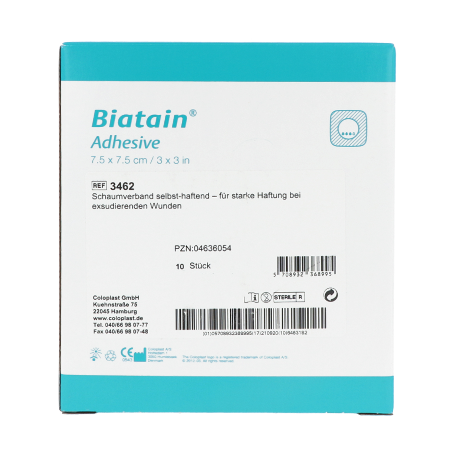 Biatain Schaumverband, selbst haftend