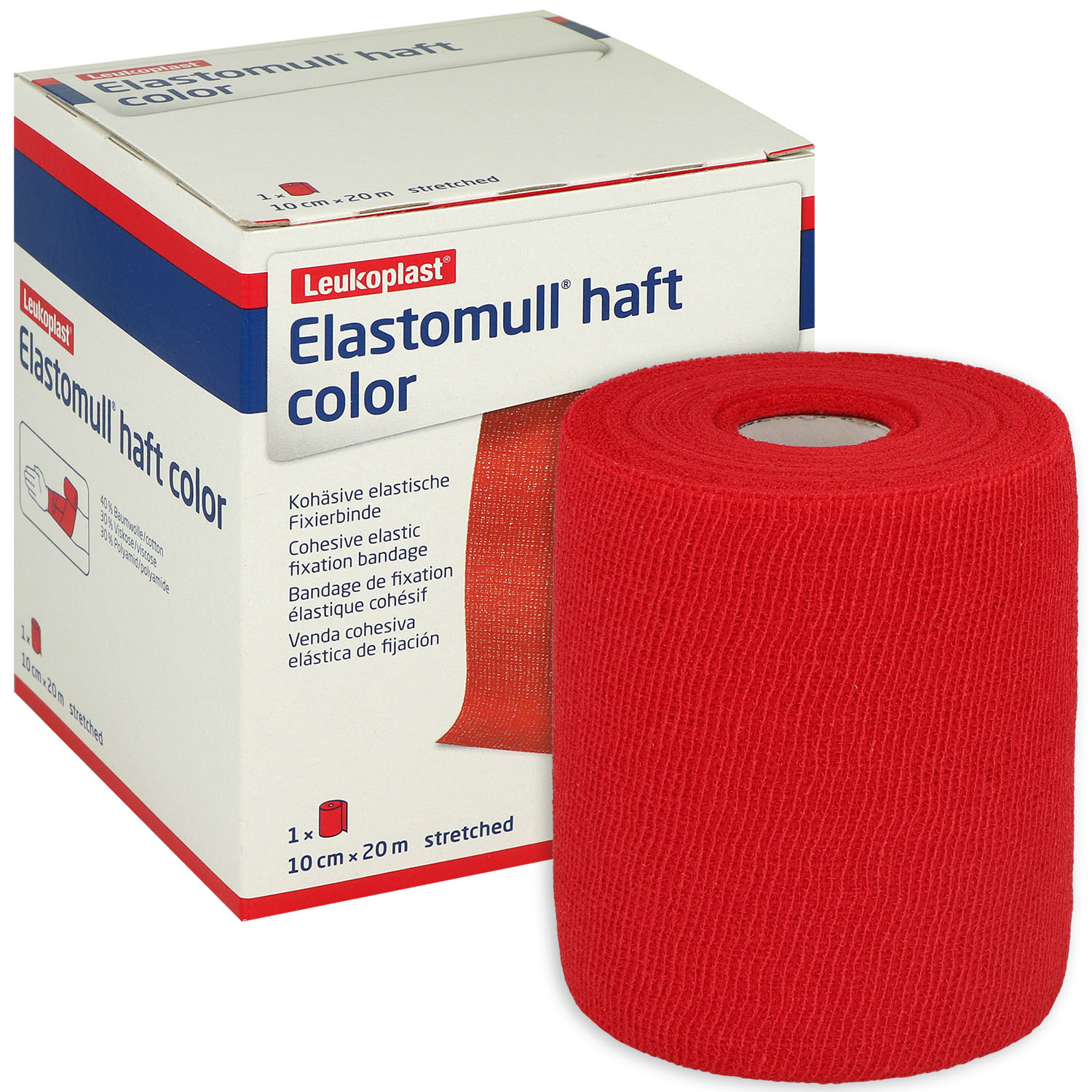 Elastomull Haft Color farbige Fixierbinde