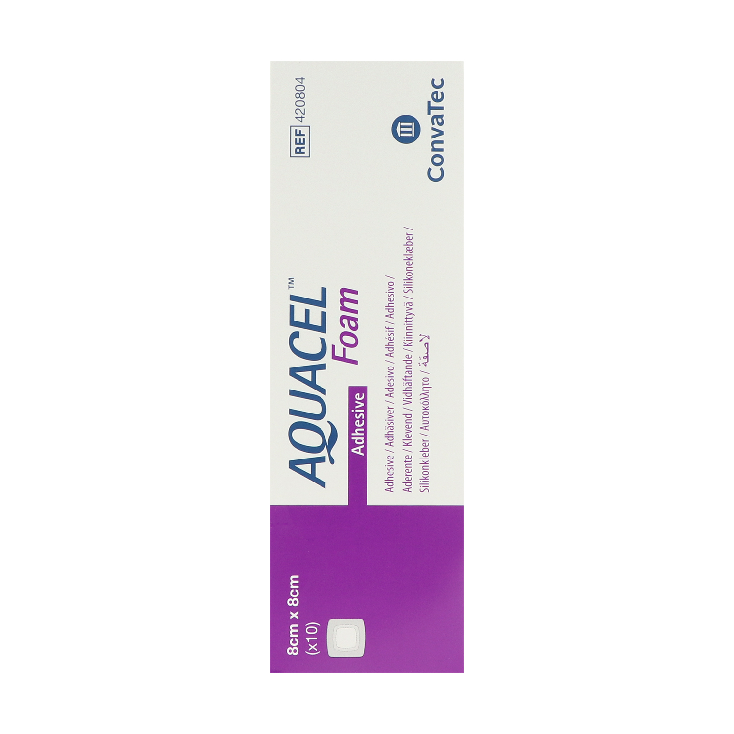 Aquacel Foam adhäsiv, haftender Schaumverband Aquacel Foam adhäsiv, haftender Schaumverband