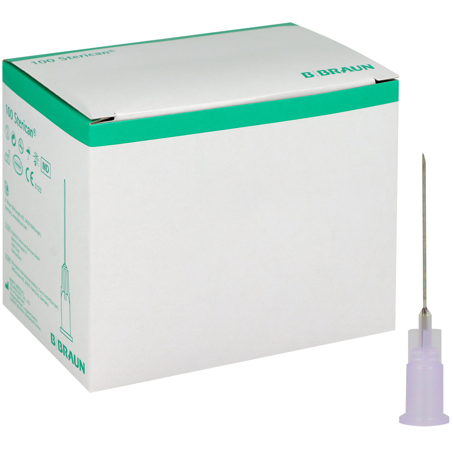Sterican Gr. 17 24G lila 0.55x25mm - 100 Stück